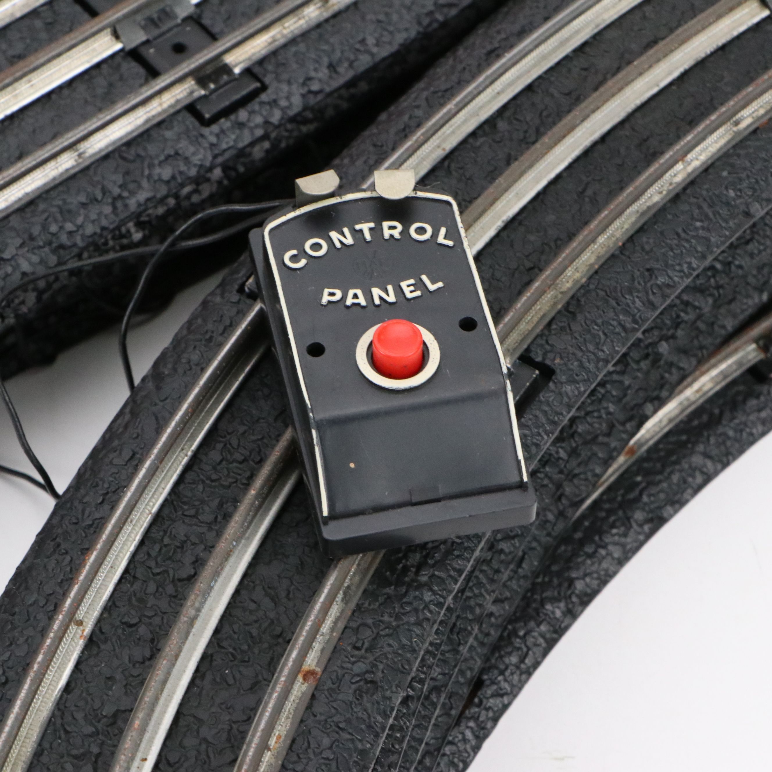 Marx Union Pacific Metal Diesel Switcher with Other O Scale Boxcars and Track