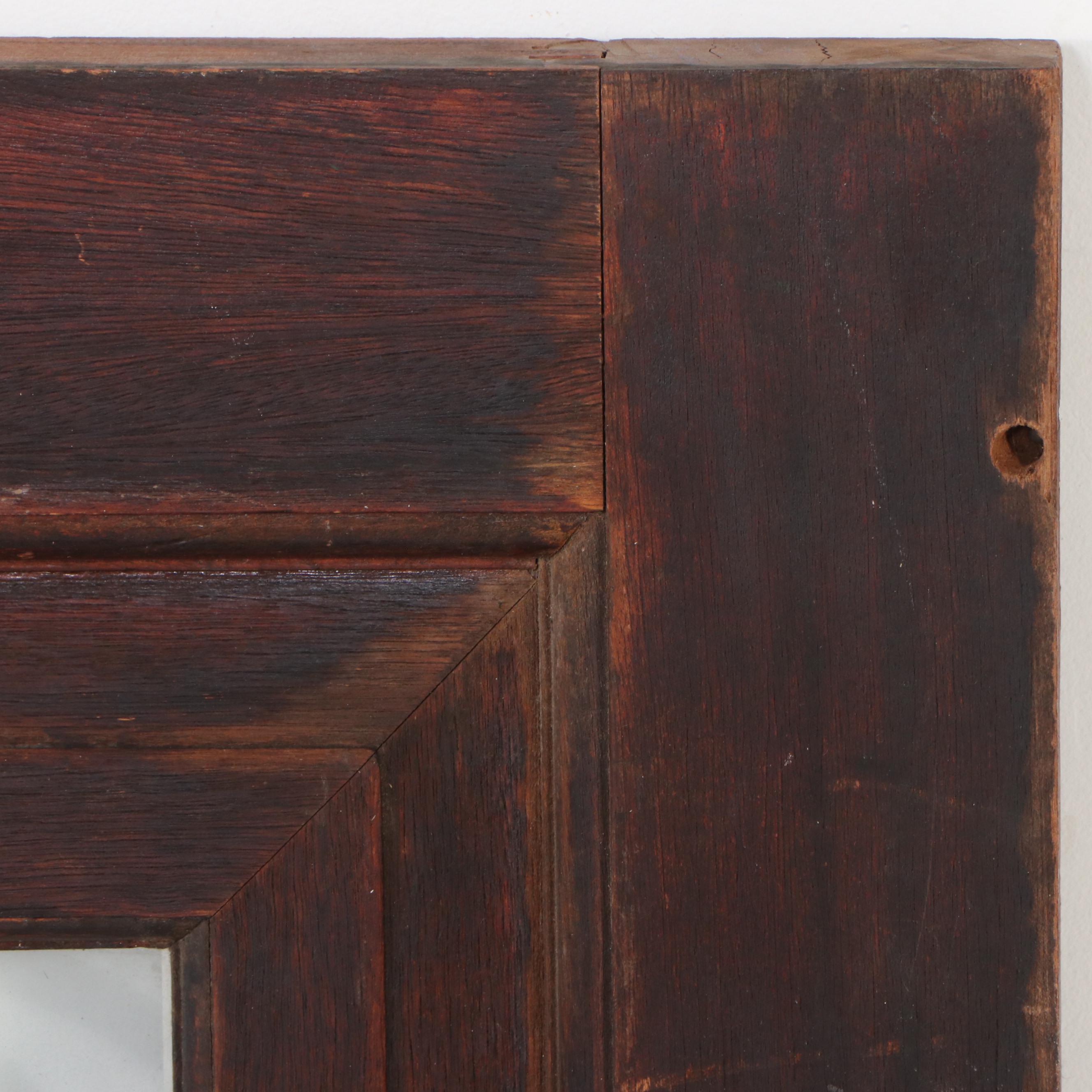 Window Panel with Floral Design