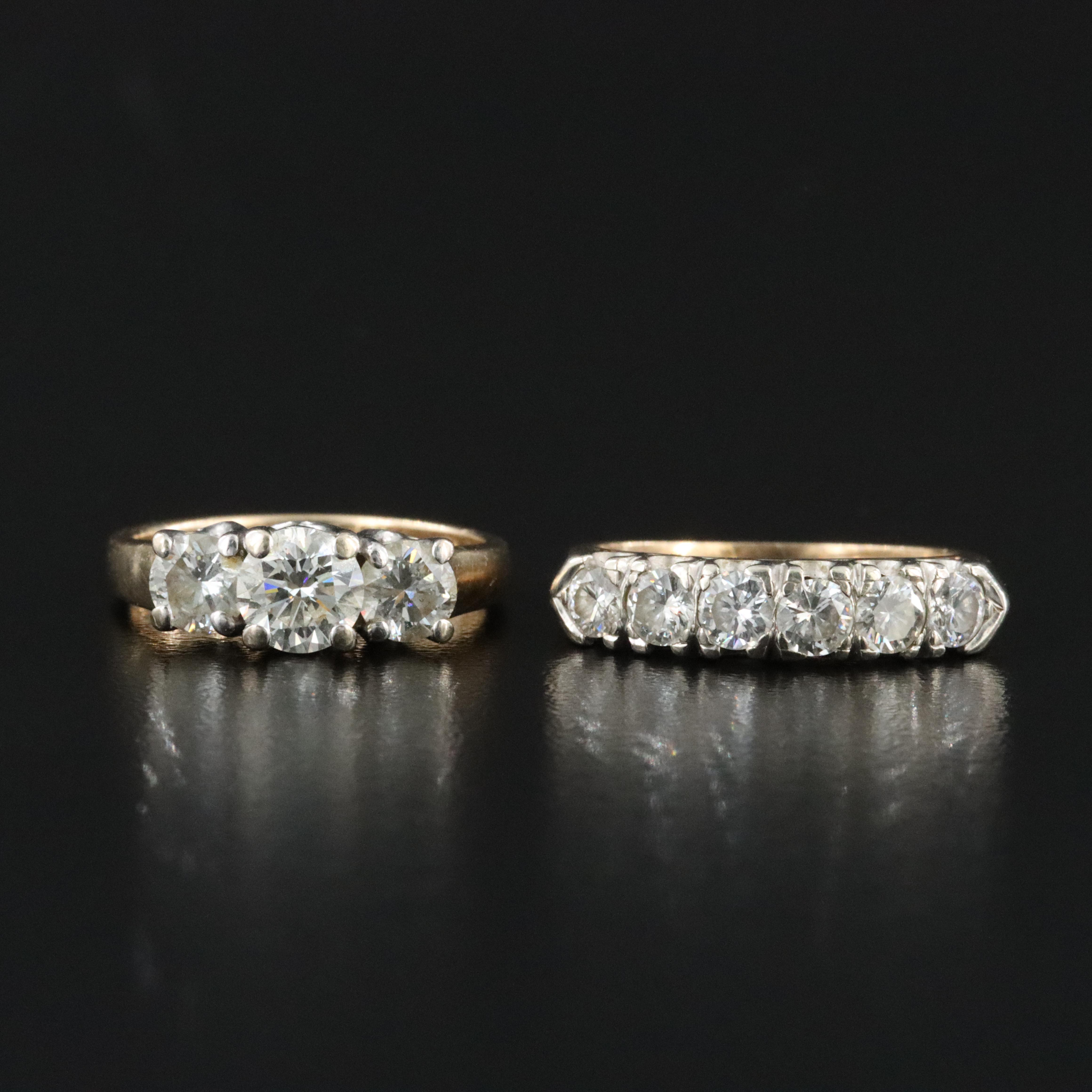 14K 2.46 CTW Diamond Ring Set