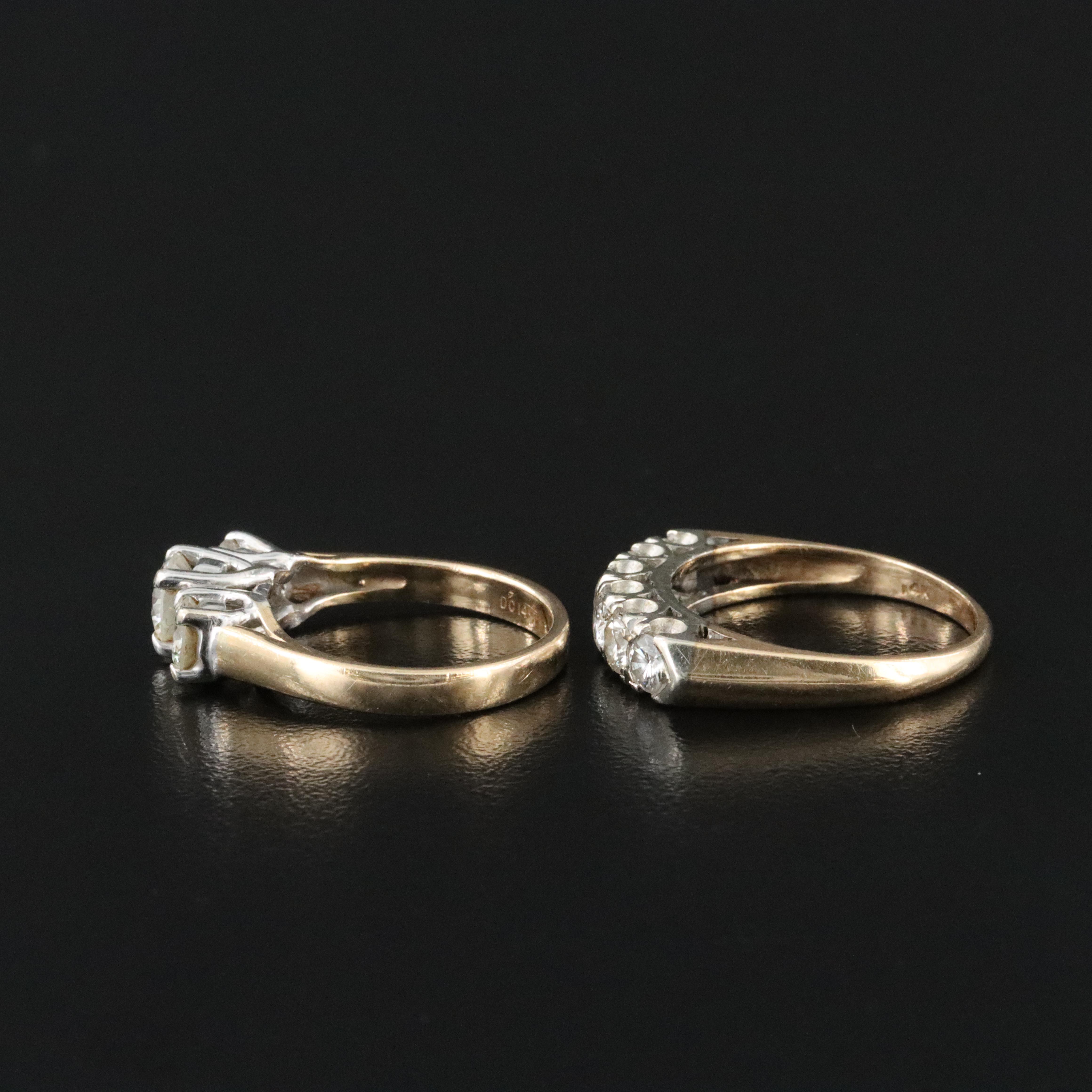 14K 2.46 CTW Diamond Ring Set