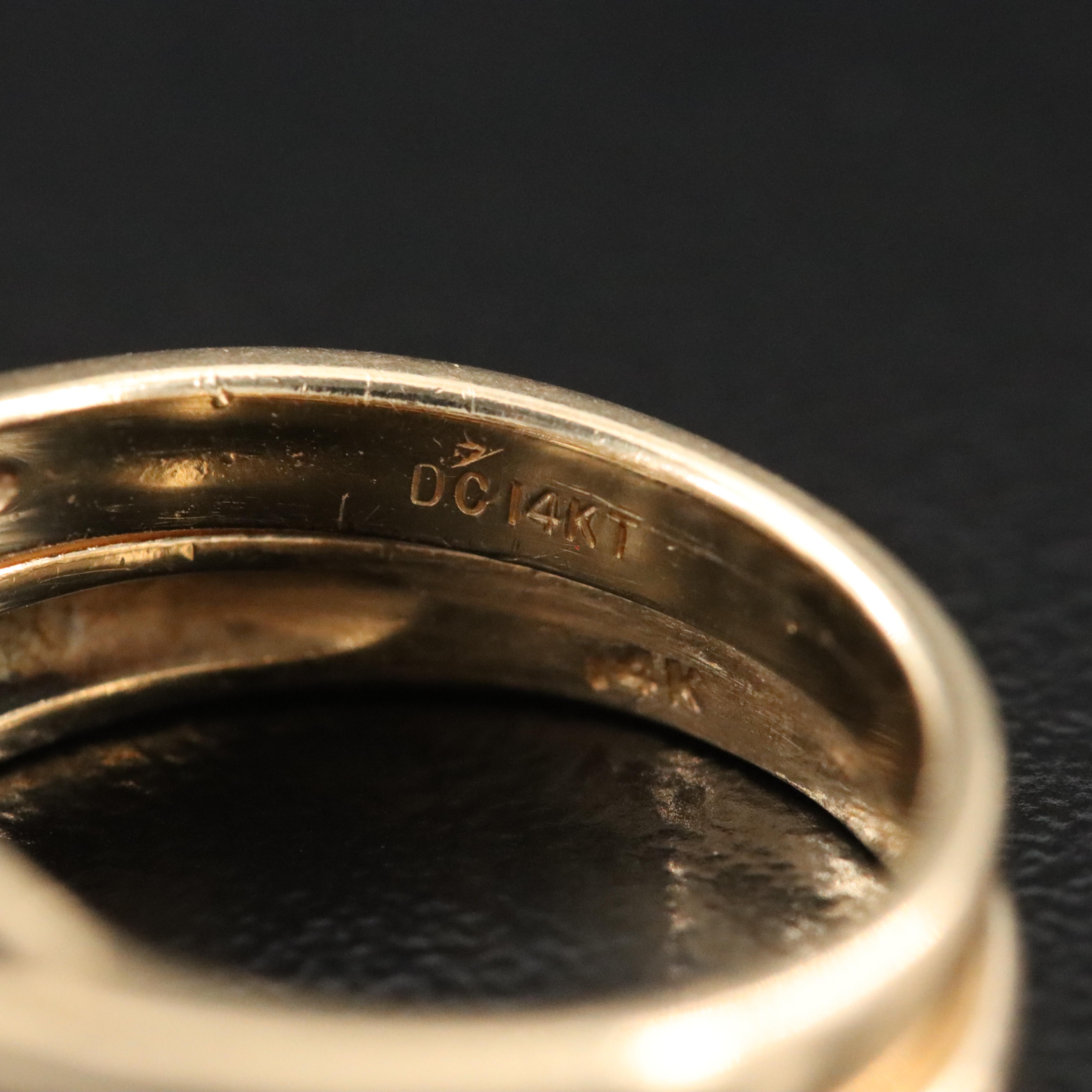 14K 2.46 CTW Diamond Ring Set