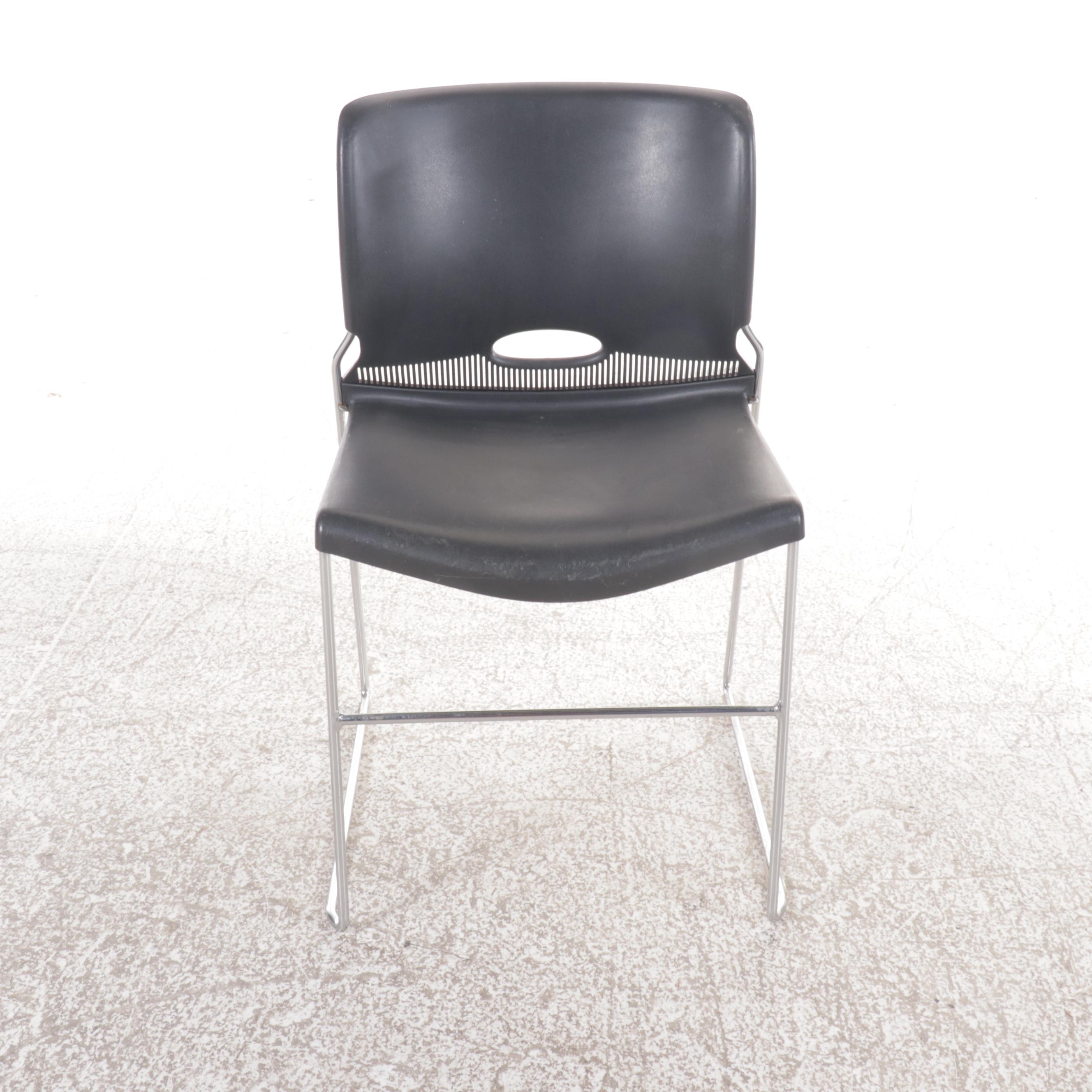 Set of Five HON Olson Stacking Chairs