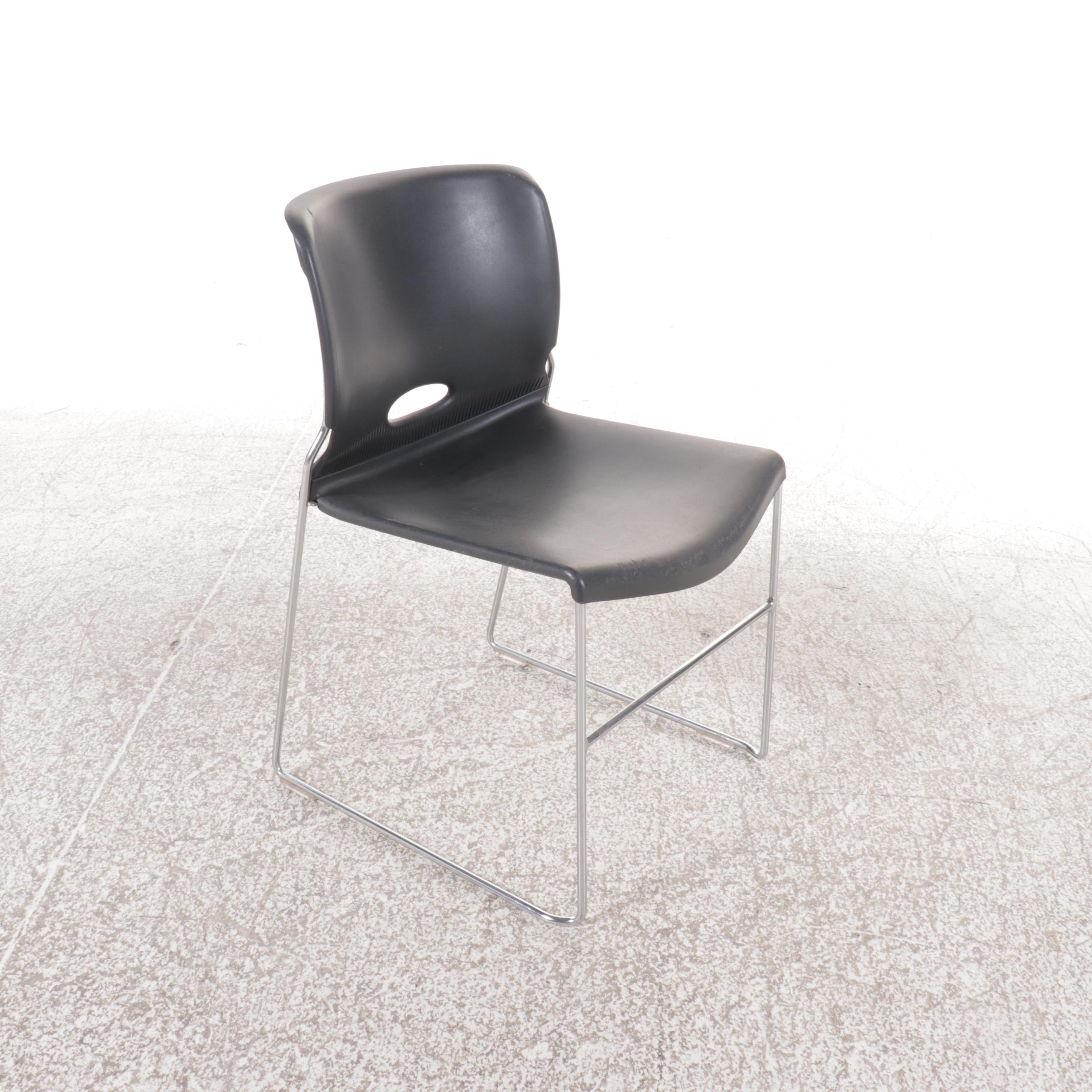 Set of Five HON Olson Stacking Chairs