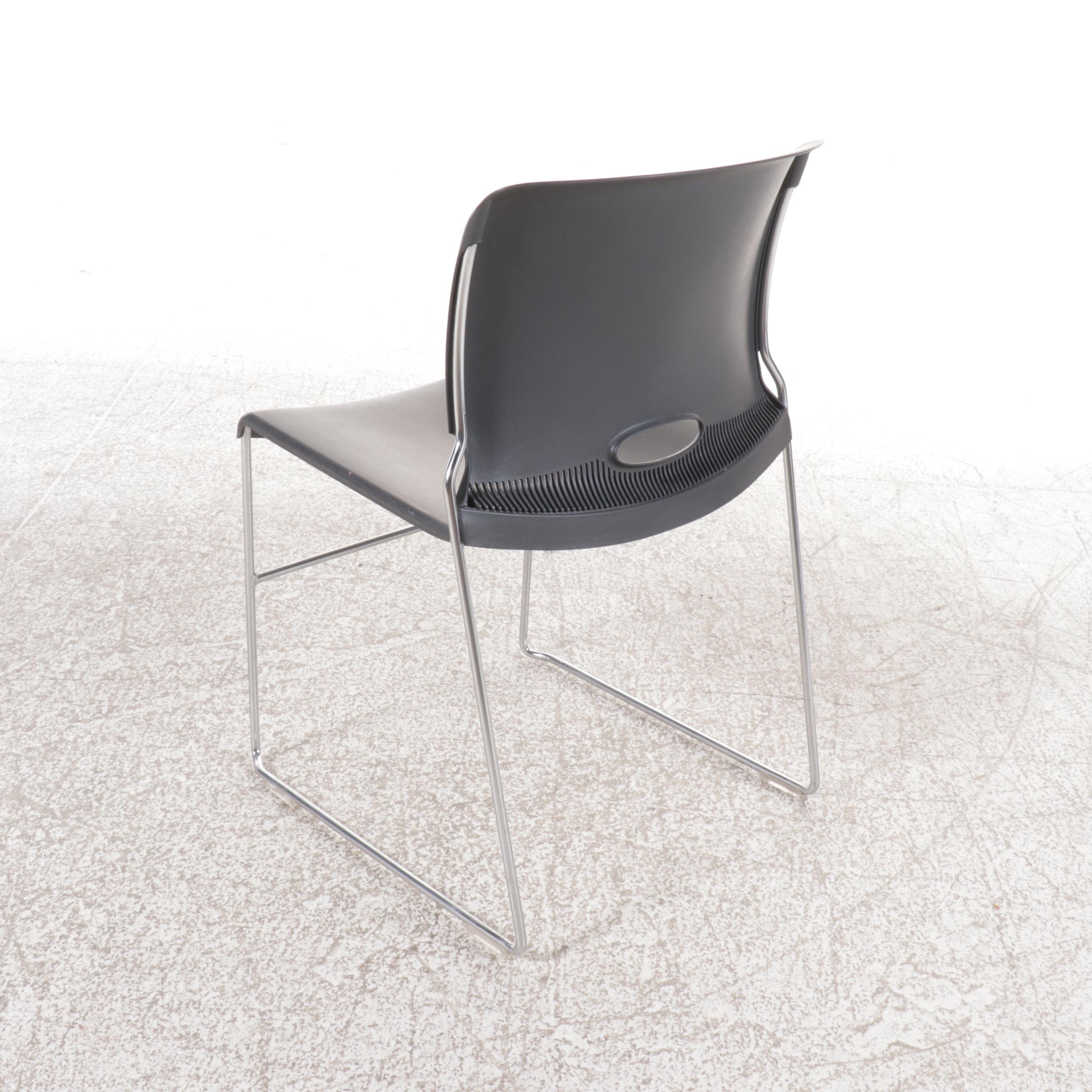 Set of Five HON Olson Stacking Chairs