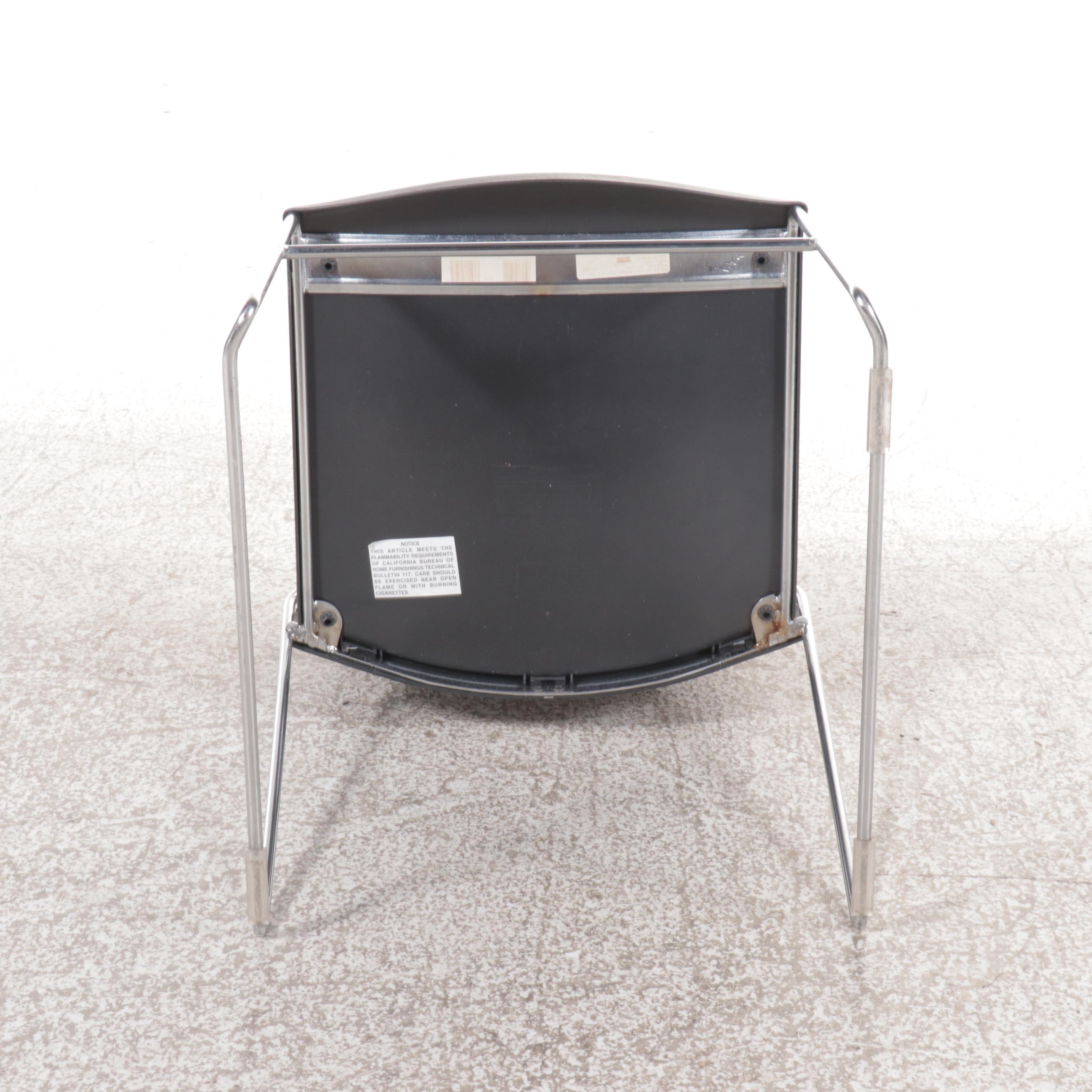 Set of Five HON Olson Stacking Chairs