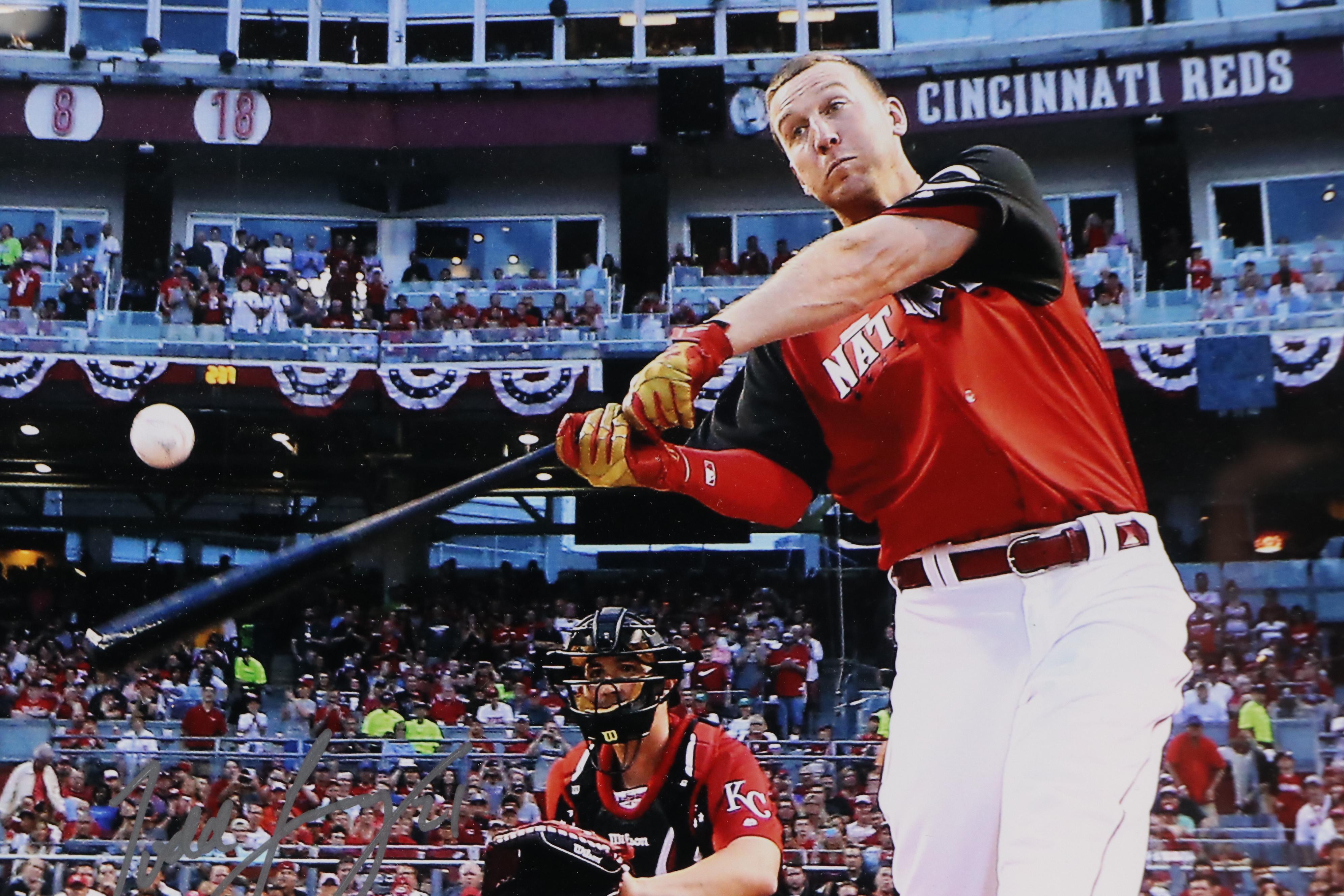 Todd Frazier Signed "2015 HR Derby Champ" Cincinnati Reds Print in Matted Frame