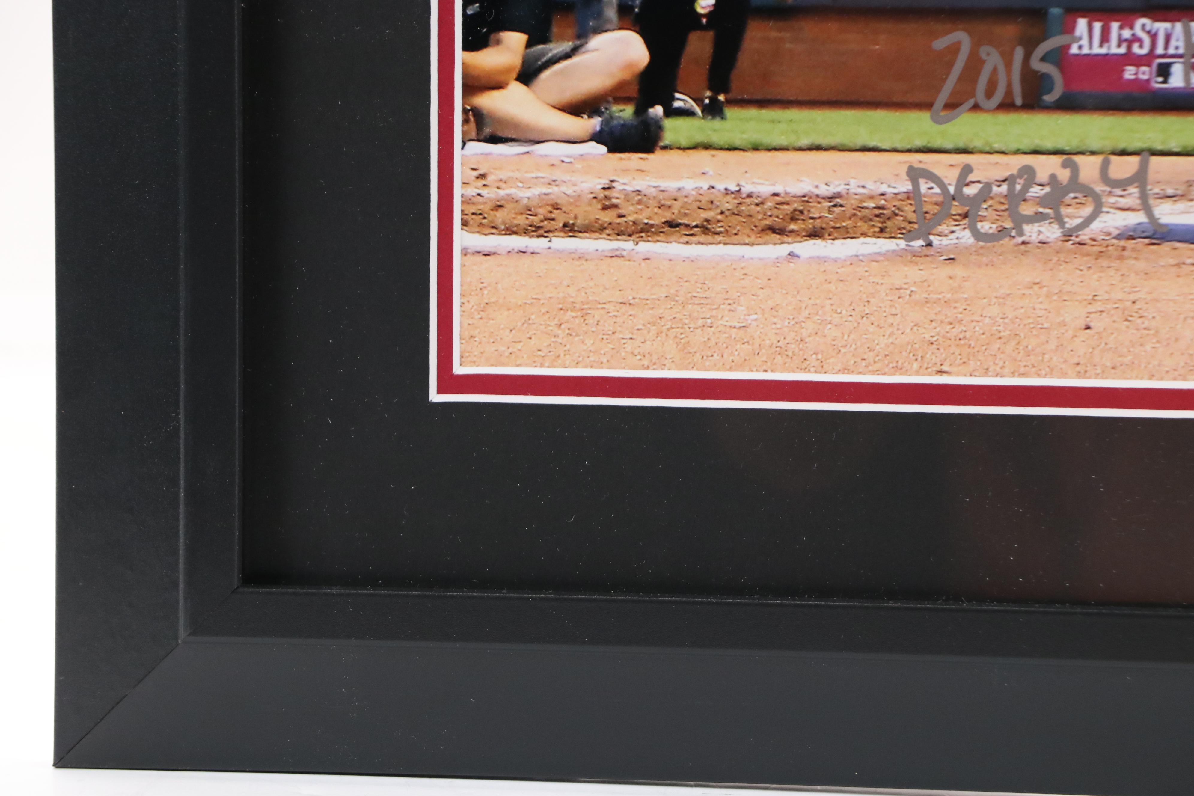 Todd Frazier Signed "2015 HR Derby Champ" Cincinnati Reds Print in Matted Frame