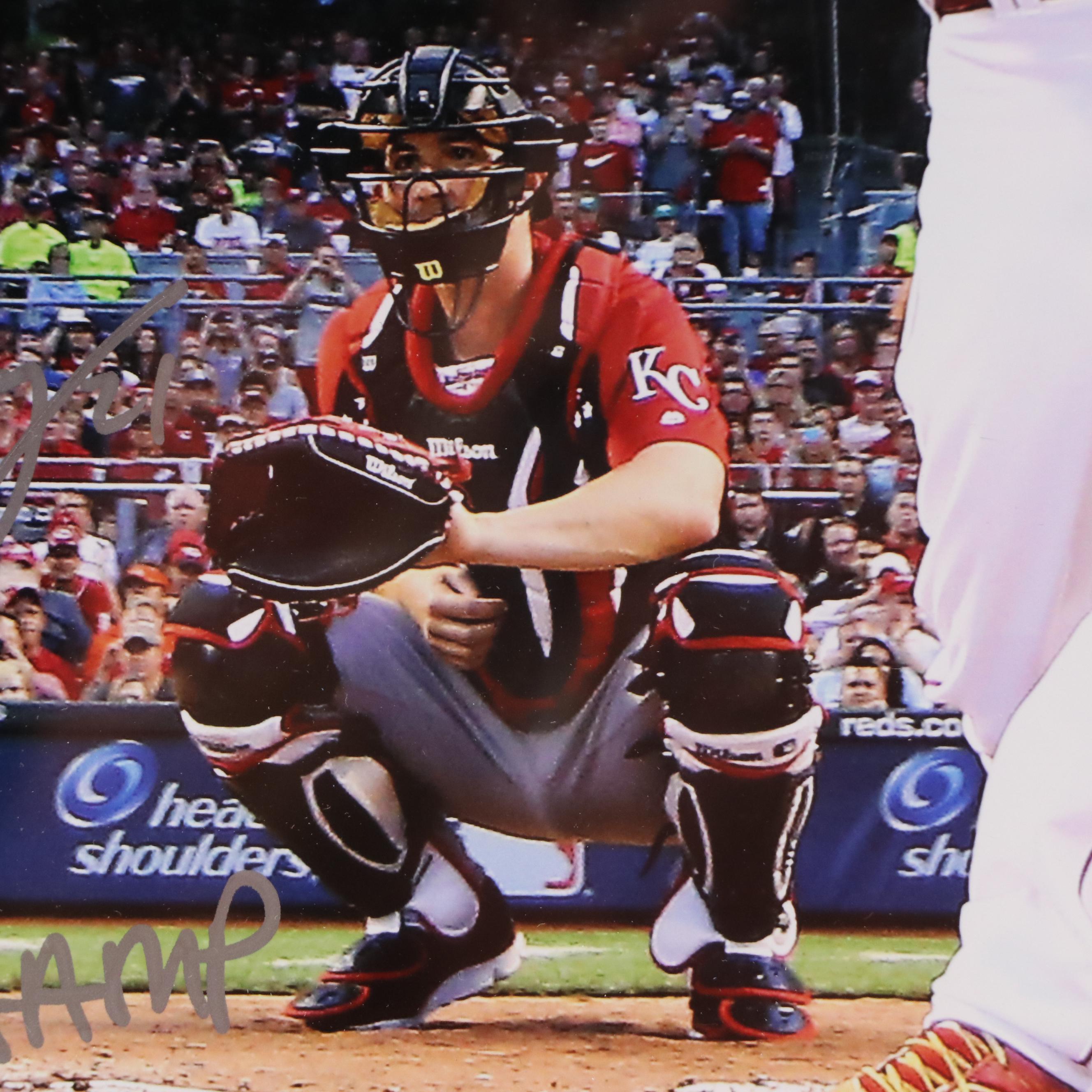 Todd Frazier Signed "2015 HR Derby Champ" Cincinnati Reds Print in Matted Frame
