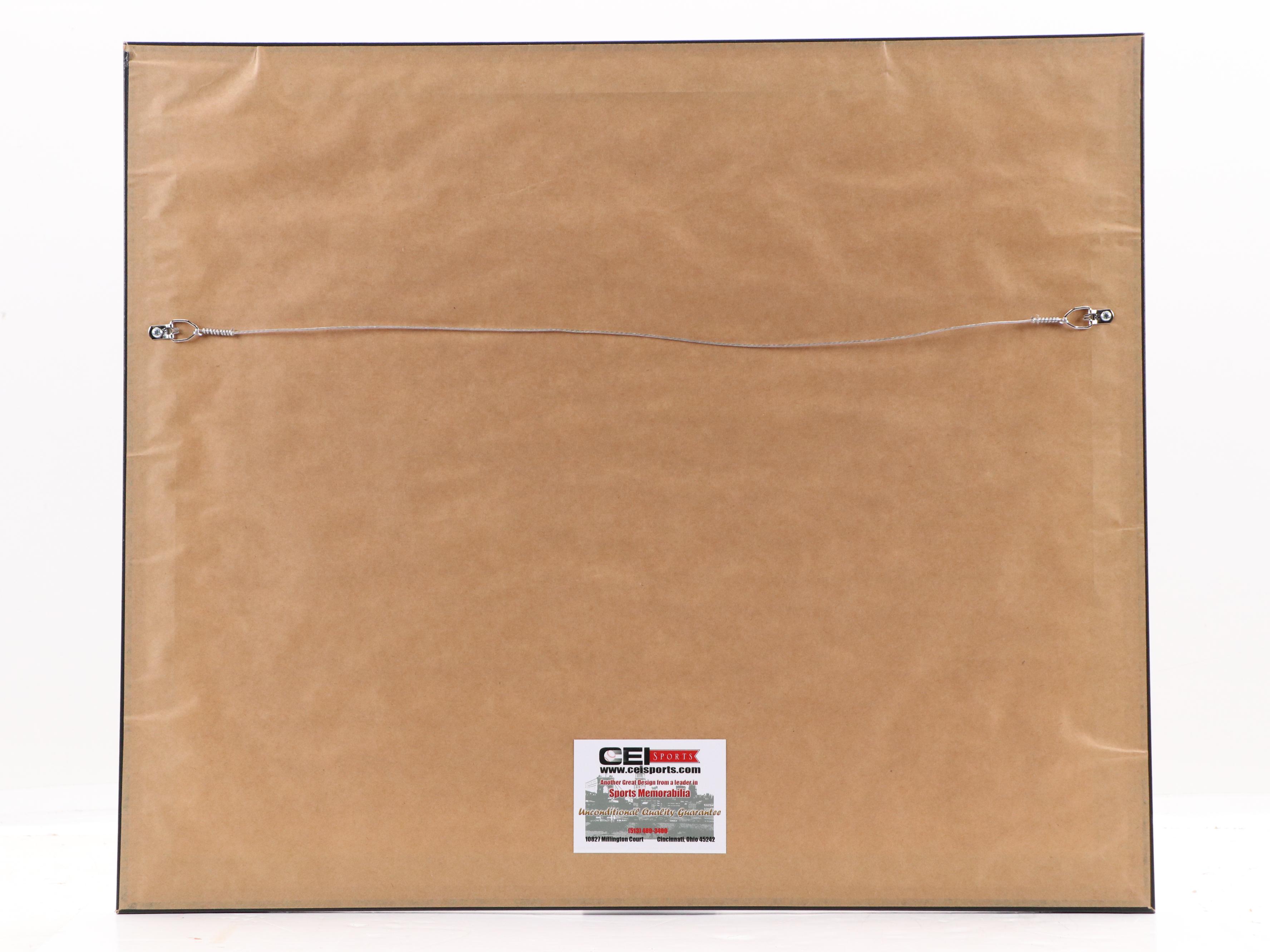 Todd Frazier Signed "2015 HR Derby Champ" Cincinnati Reds Print in Matted Frame