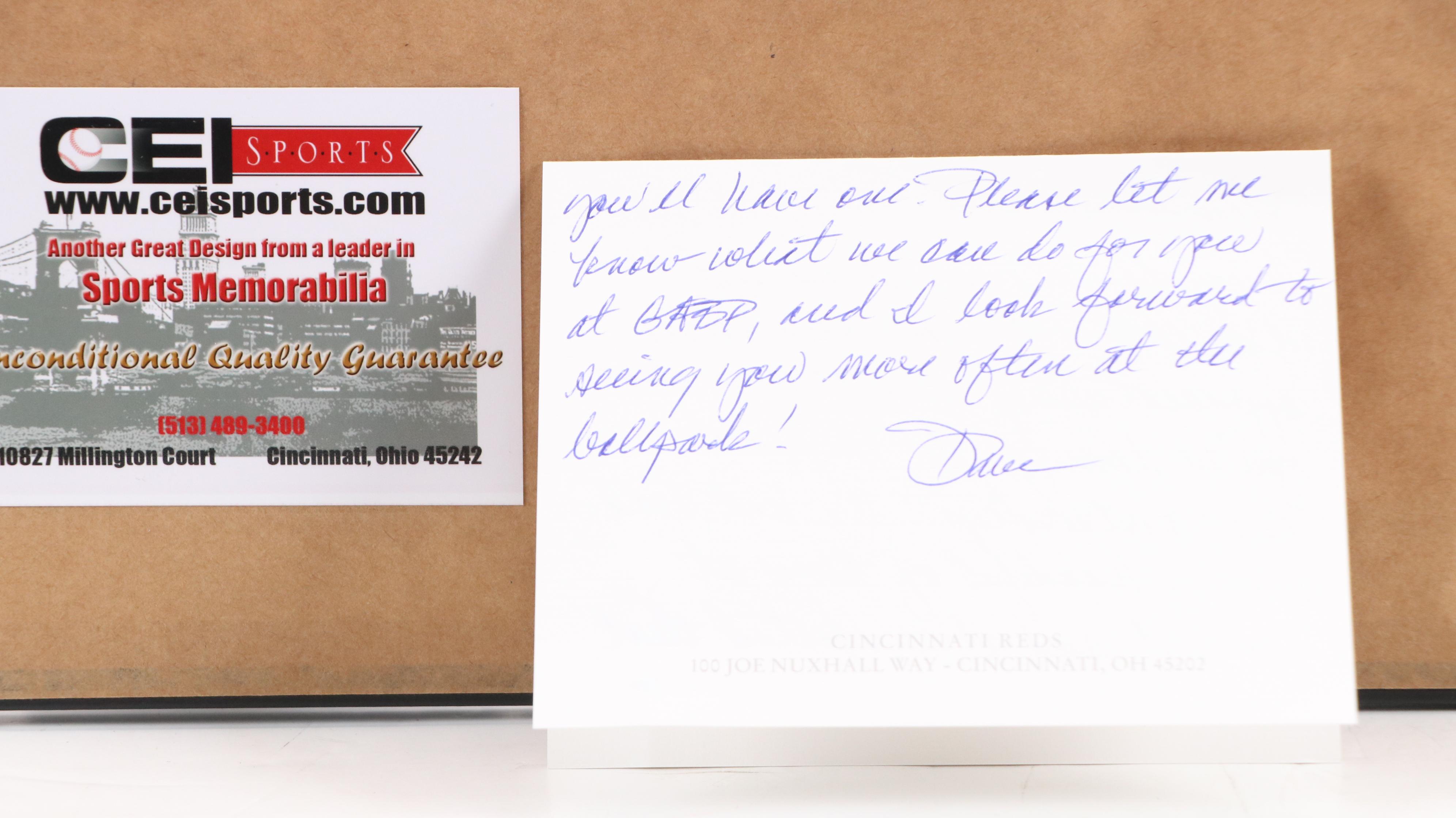 Todd Frazier Signed "2015 HR Derby Champ" Cincinnati Reds Print in Matted Frame