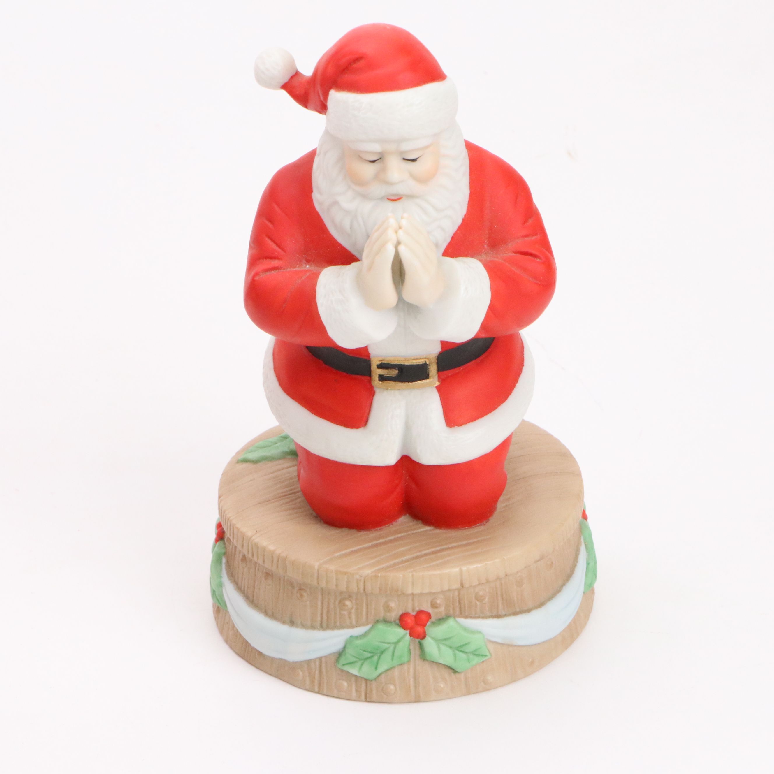 Santa's Best Undercover Kids Animated Figurine with Peanuts and Other Decor