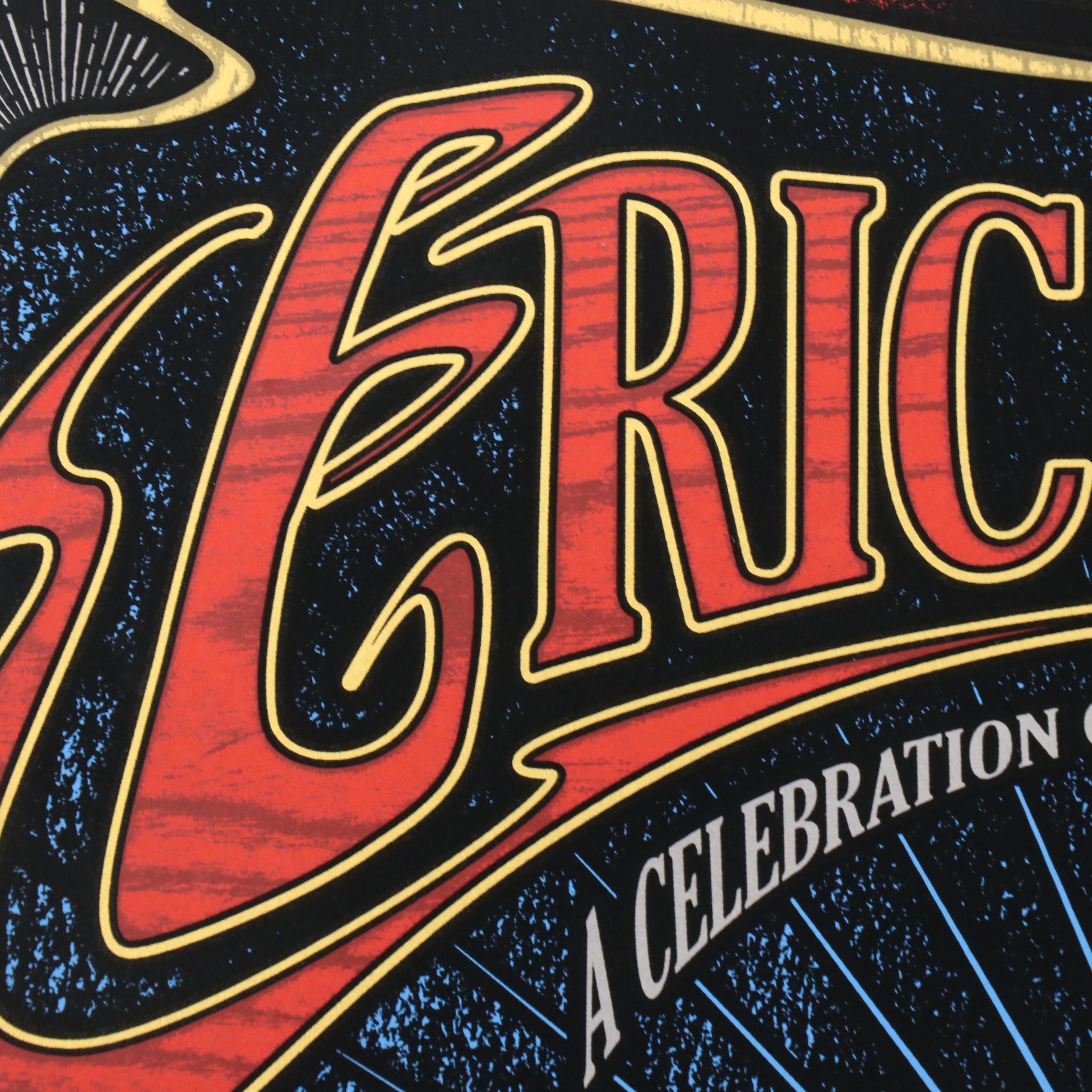 Eric Clapton Serigraph Concert Poster for Madison Square Garden, 2017