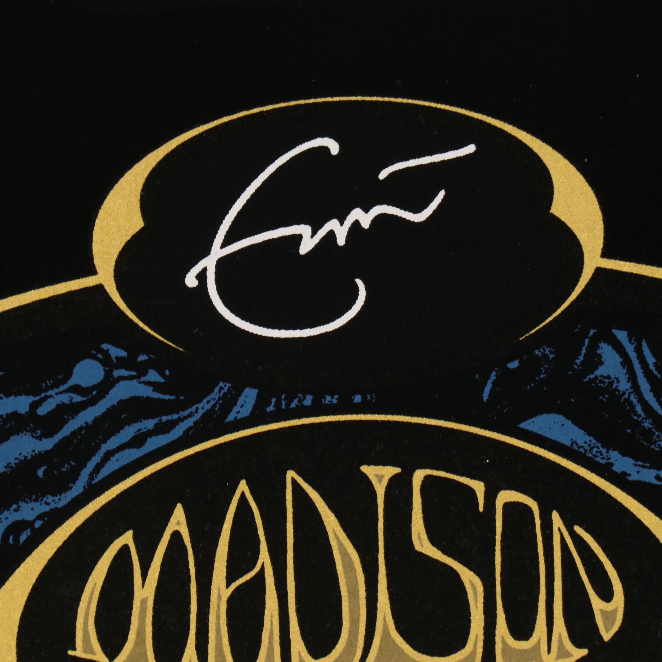 Eric Clapton Serigraph Concert Poster for Madison Square Garden, 2017