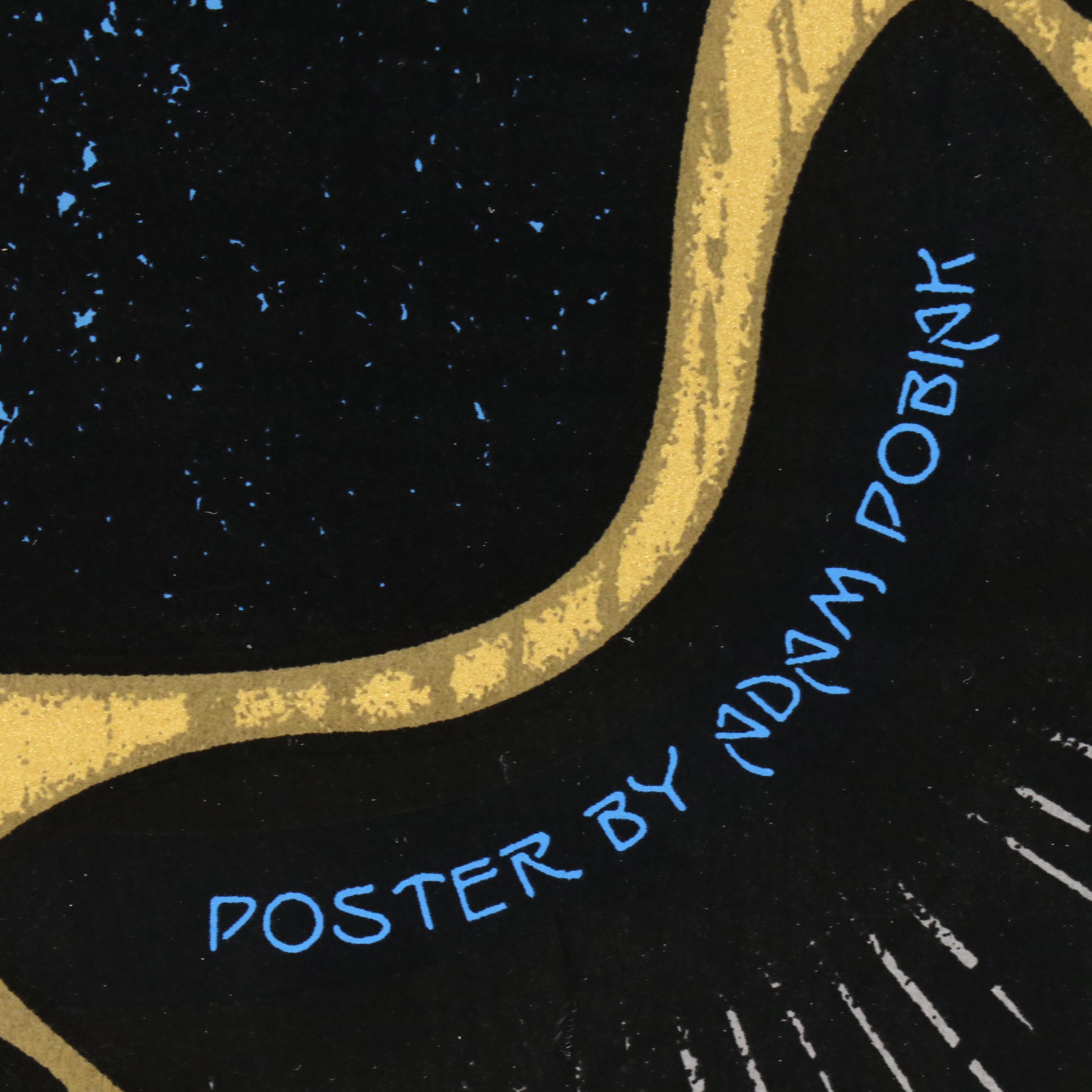 Eric Clapton Serigraph Concert Poster for Madison Square Garden, 2017