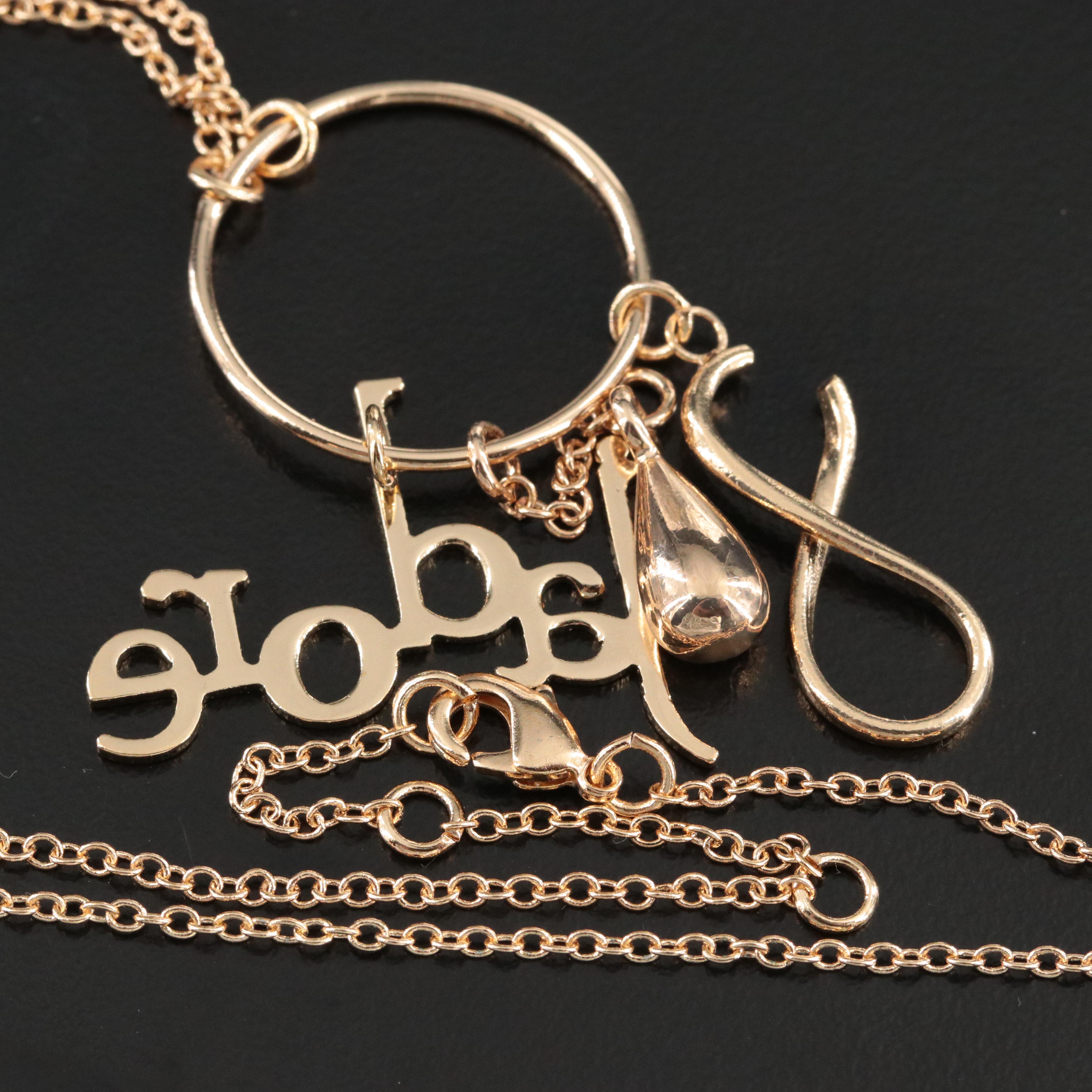 Christian Dior J'adore Charm Necklace