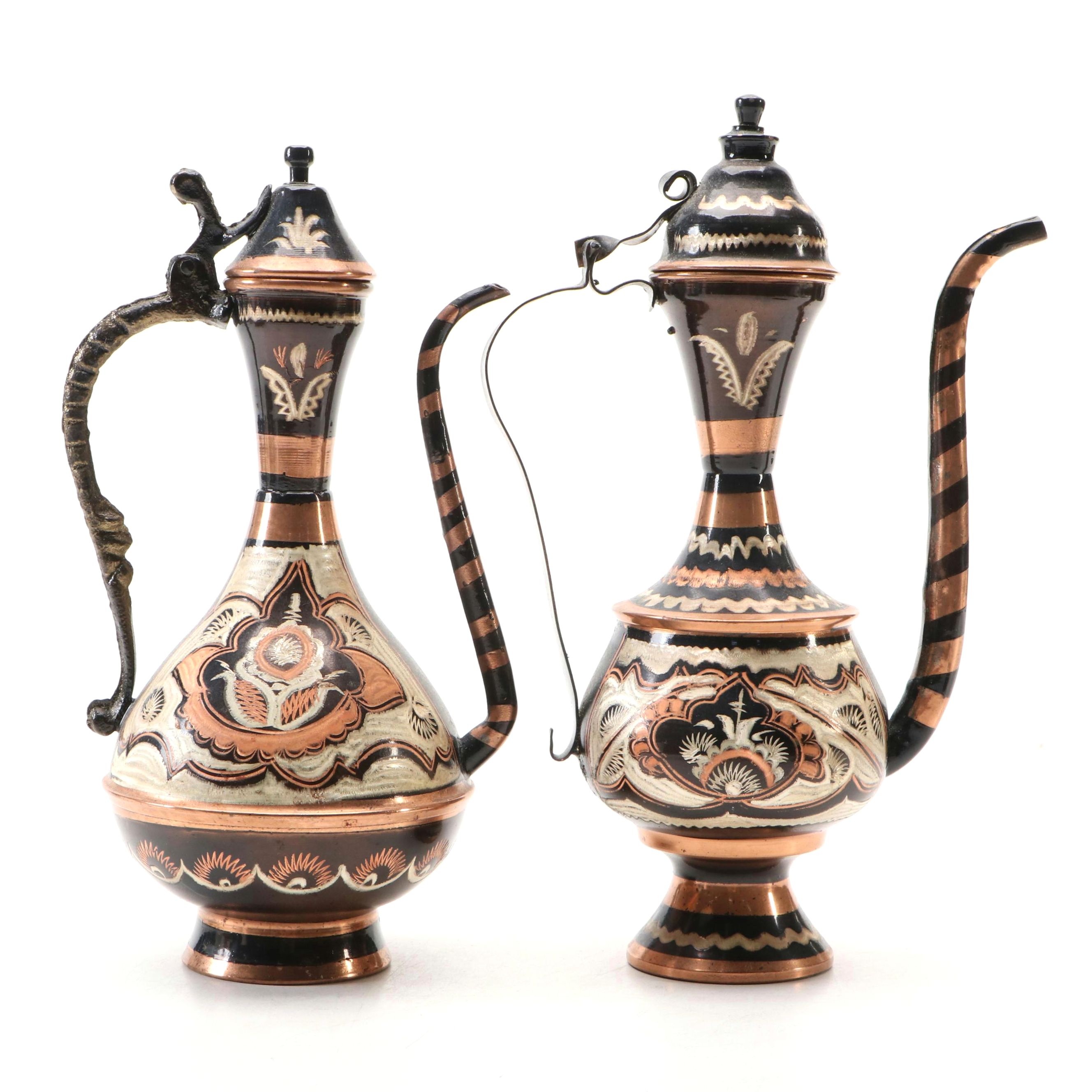 Turkish Copper Coffee Pots