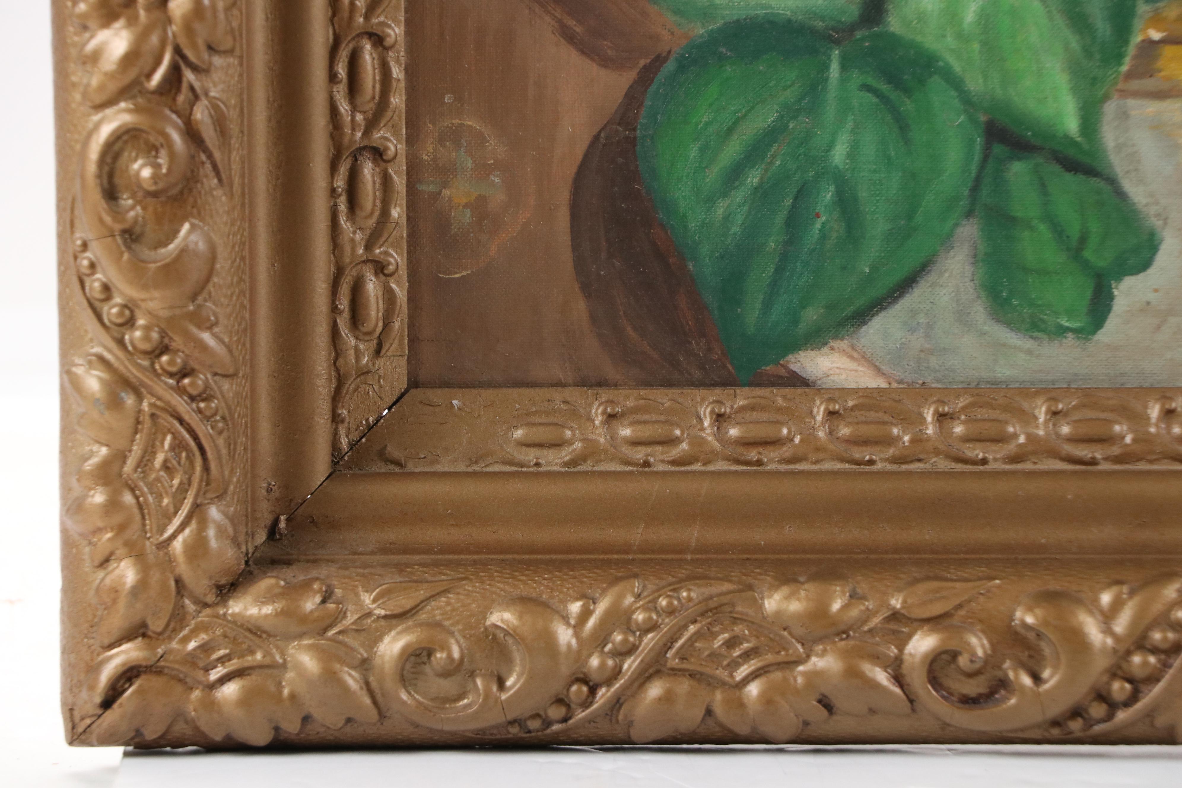 Maxine Jefferson Still Life Oil Painting, Circa 1940