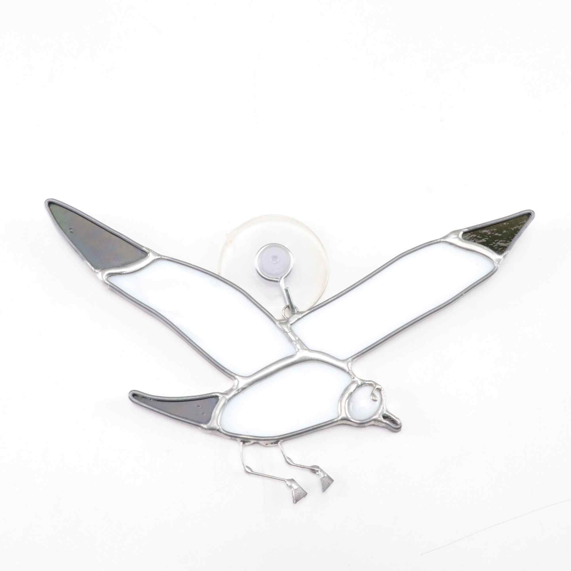 Seven Stained Glass Sun Catchers with Easter Bunny, Sea Gull, and More