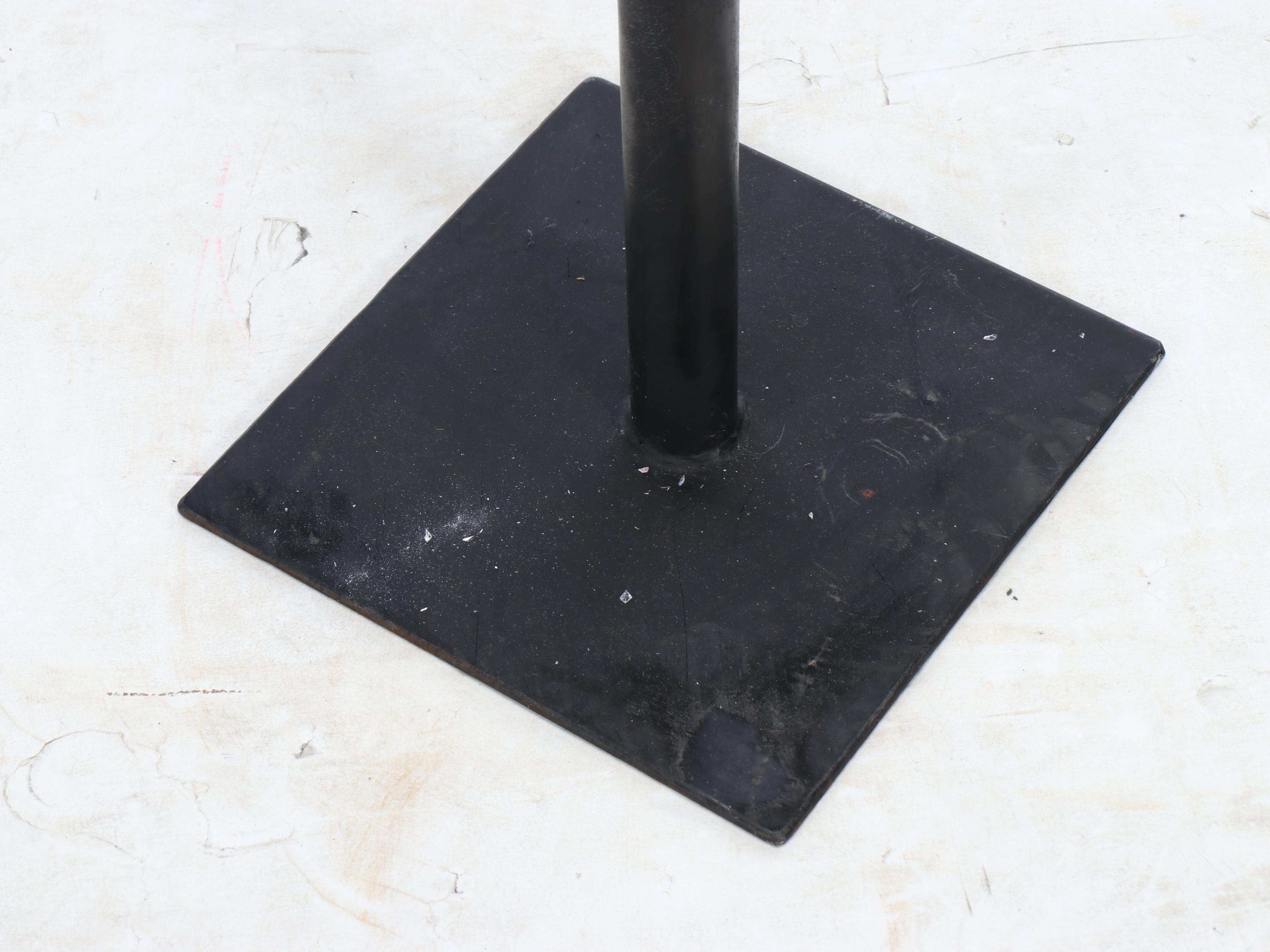 Pink Amethyst Specimen on Metal Display Stand