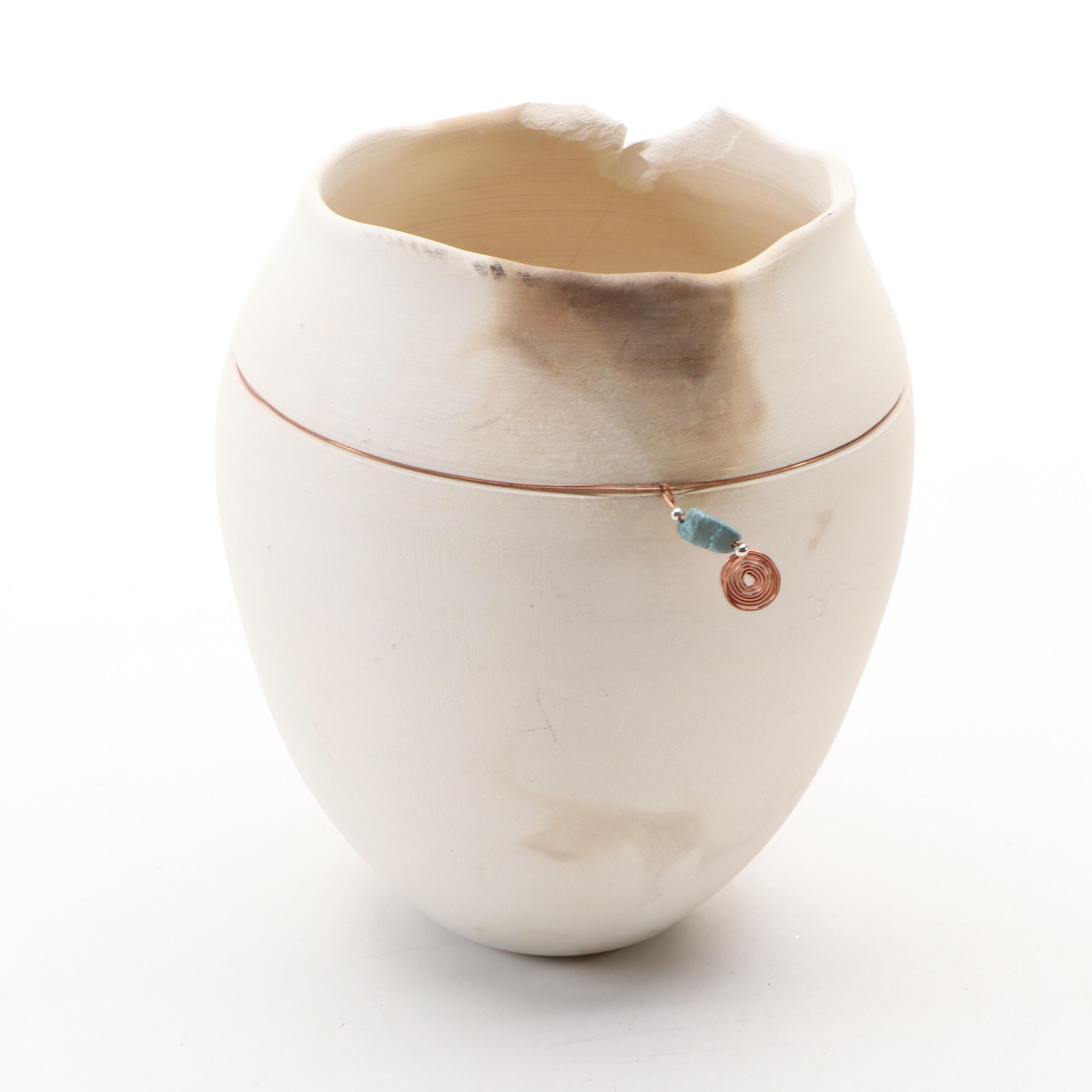 Nemadji Pottery With Other Ceramic Handmade Vases