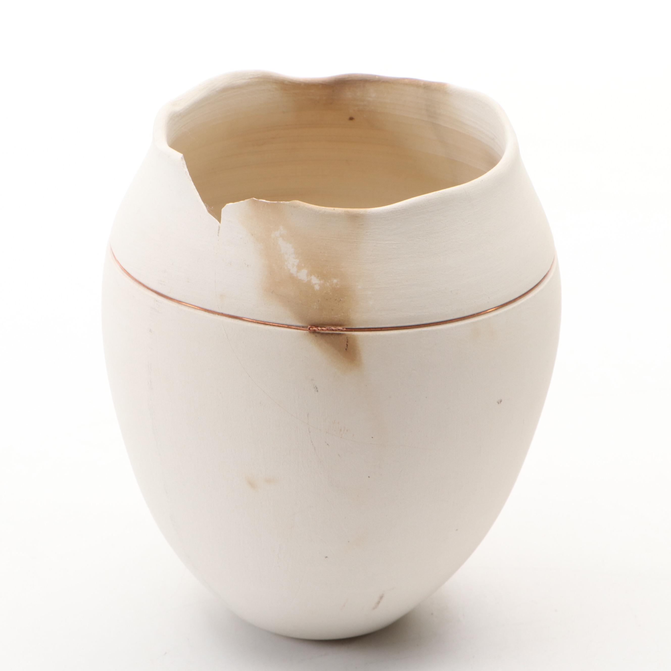 Nemadji Pottery With Other Ceramic Handmade Vases