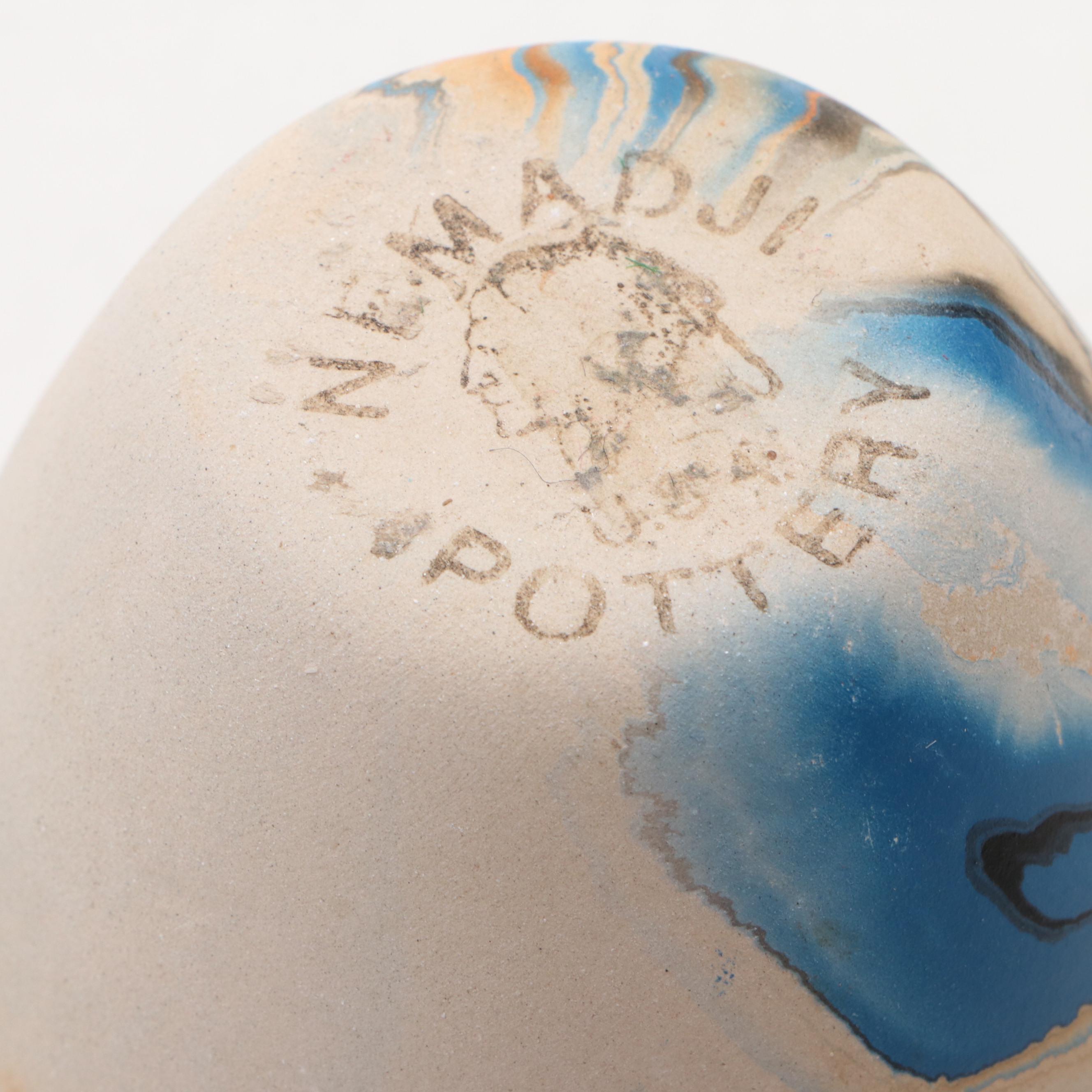 Nemadji Pottery With Other Ceramic Handmade Vases