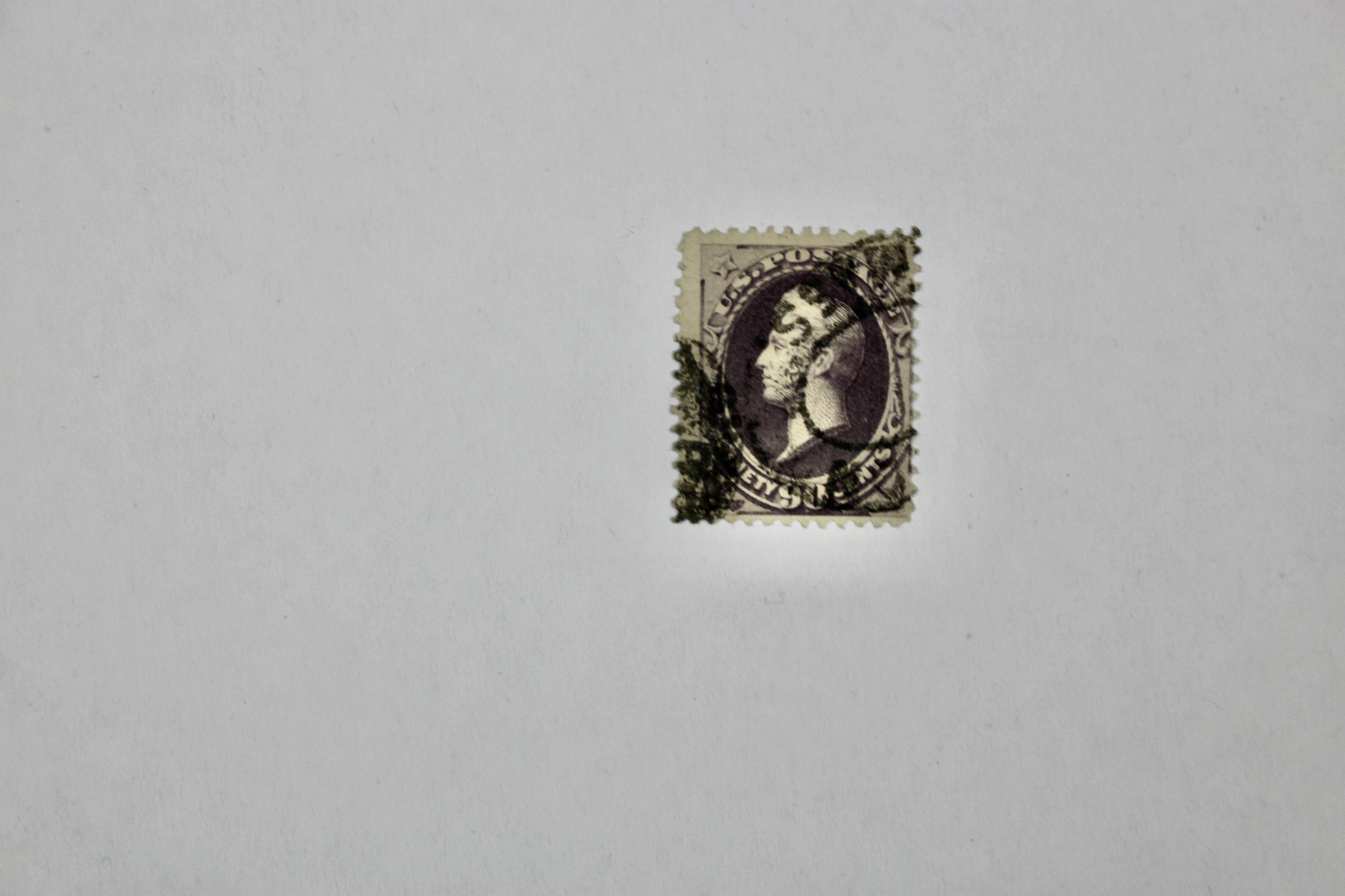 Five Early Used U.S. Postage Stamps, Scott 29 to 218