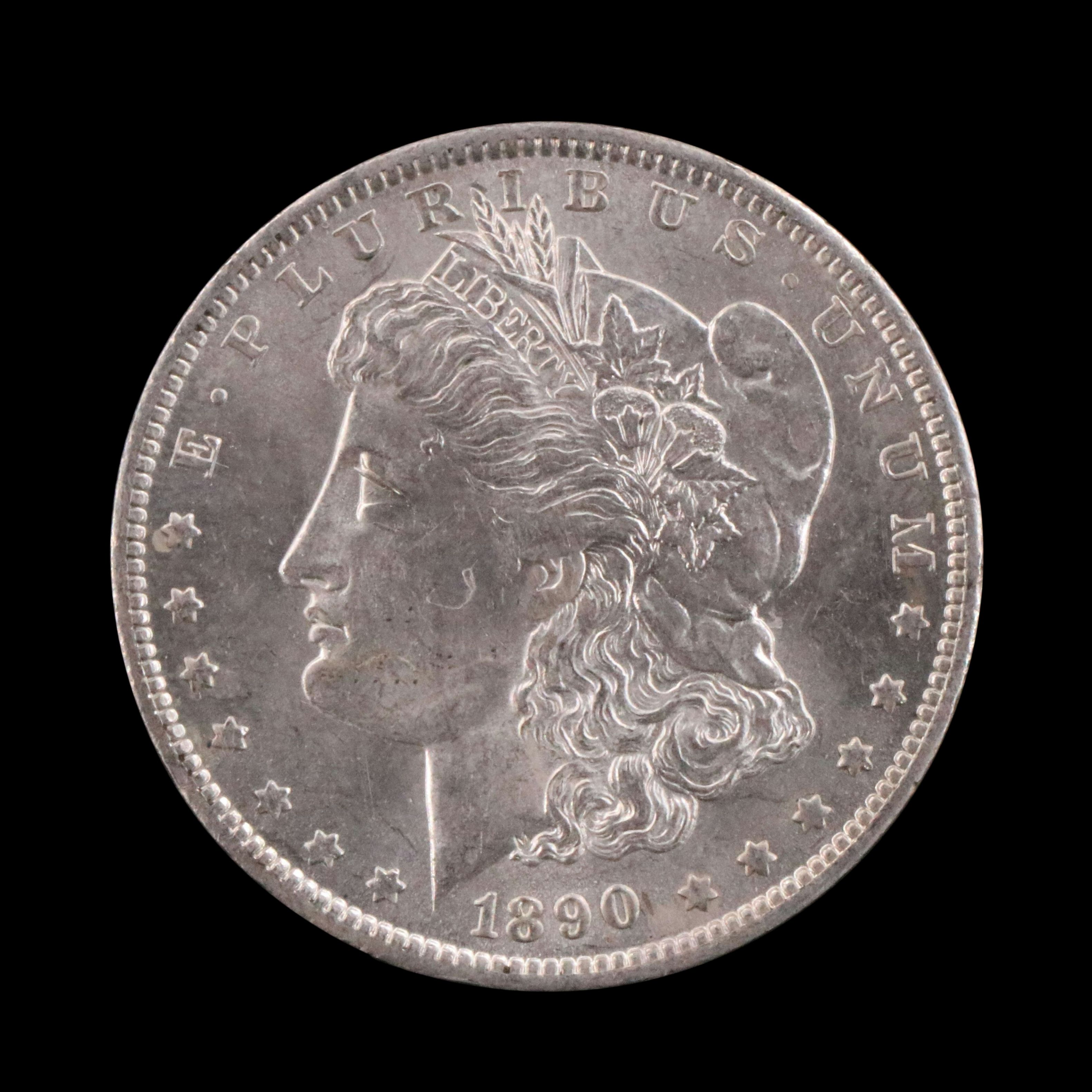 1890-O Morgan Silver Dollar