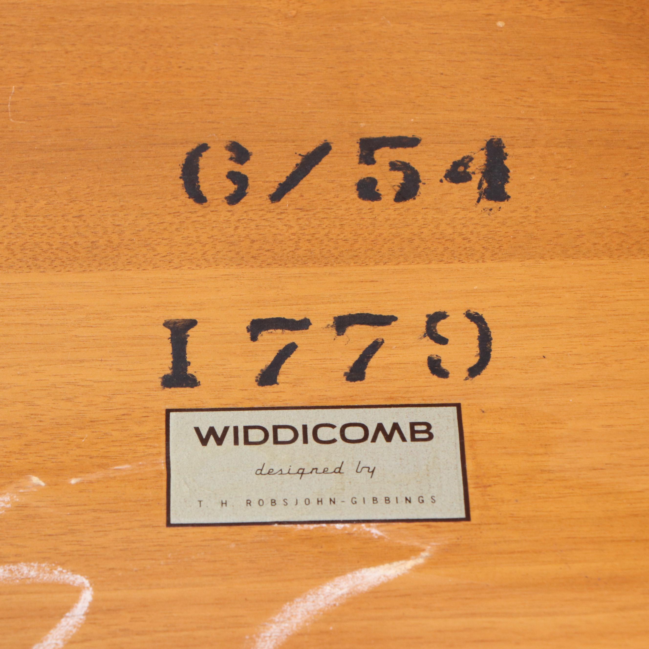 Widdicomb Designed by T. H. Robsjohn-Gibbings MCM Flip-Top Serving Cart