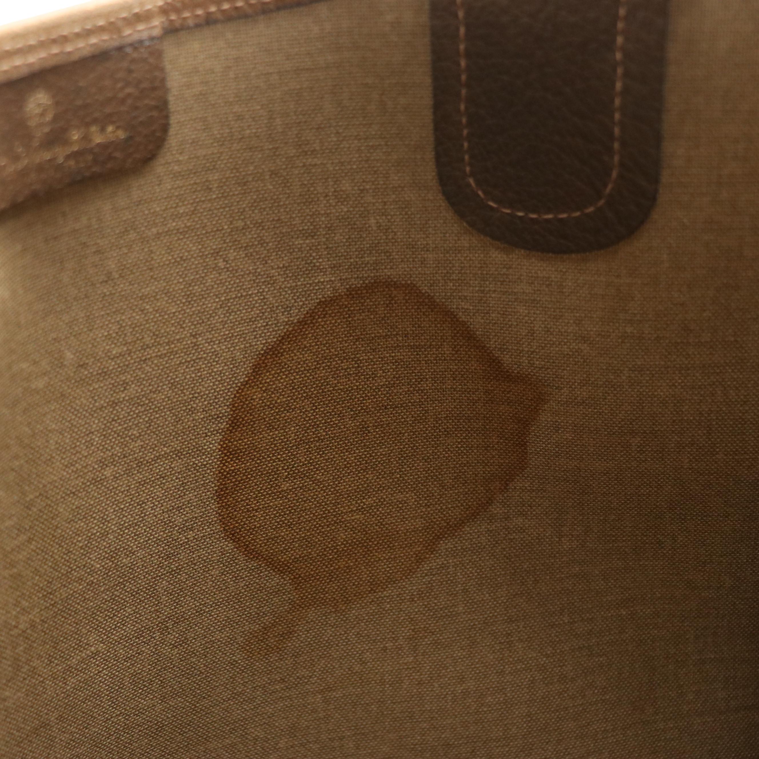 Gucci Accessory Collection Front Pocket Tote in GG Supreme Canvas, Leather & Web