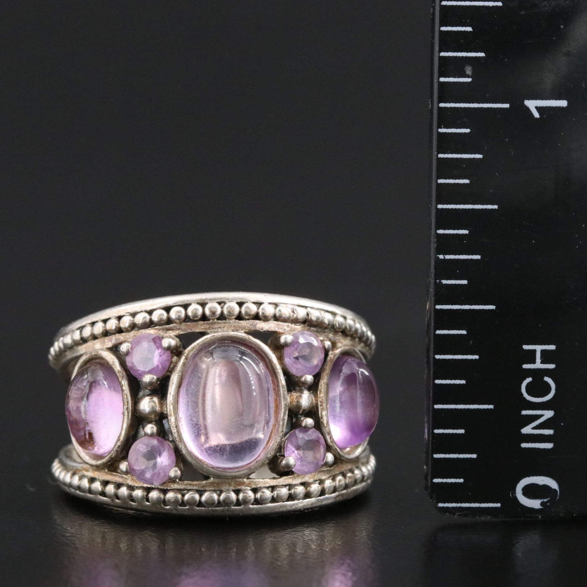 Sterling Amethyst Ring