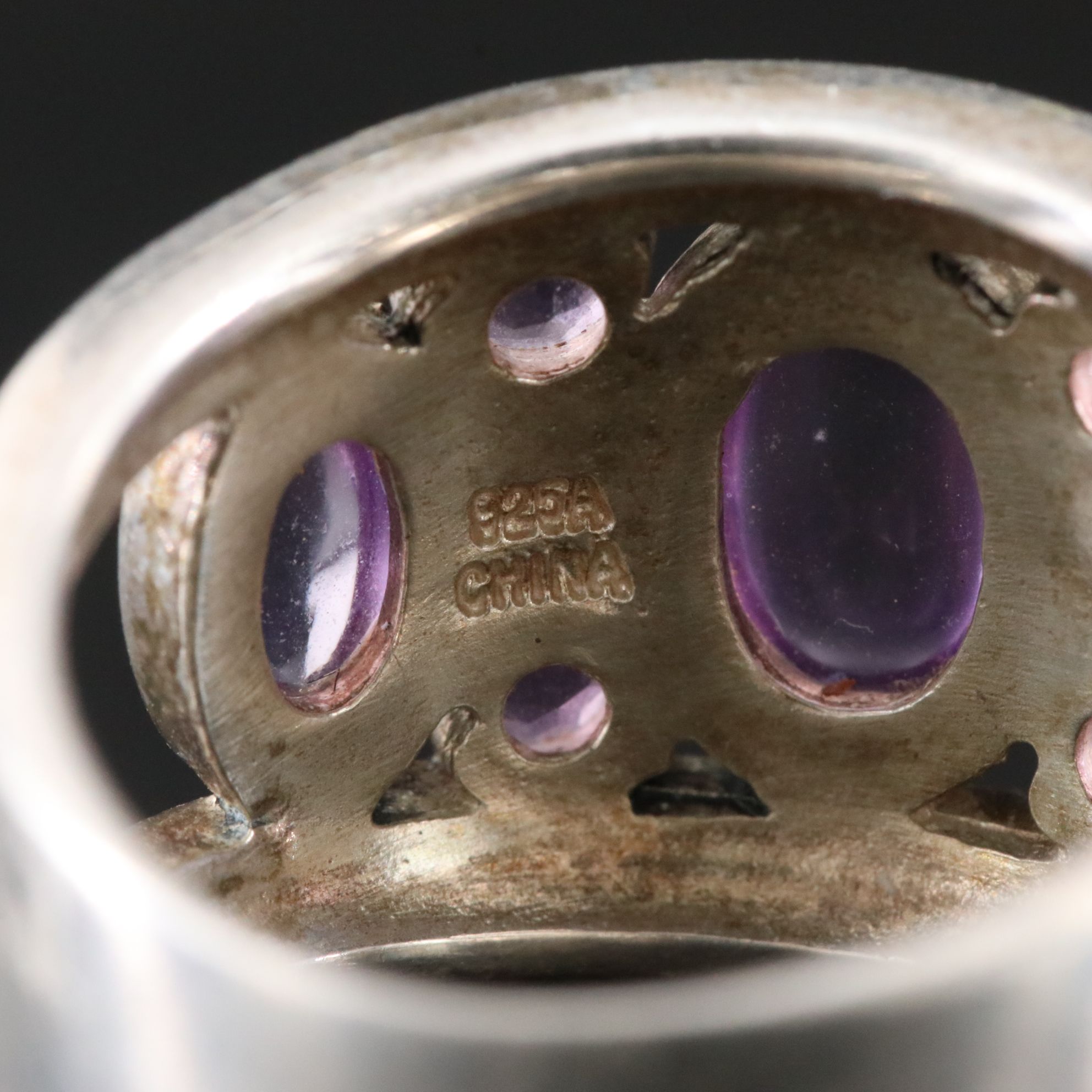 Sterling Amethyst Ring