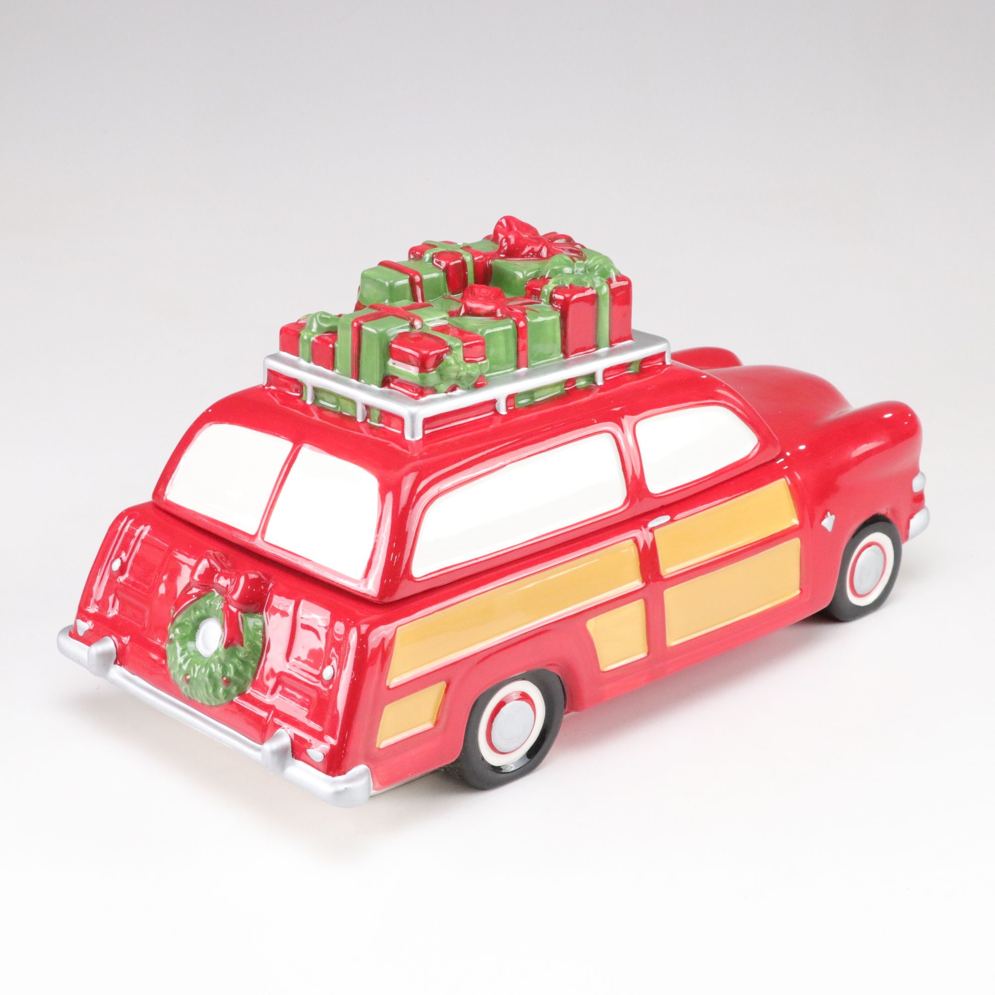 Cheryl's "Red Woody" Cookie Jar with Yankee Candle Snow Carolers & More