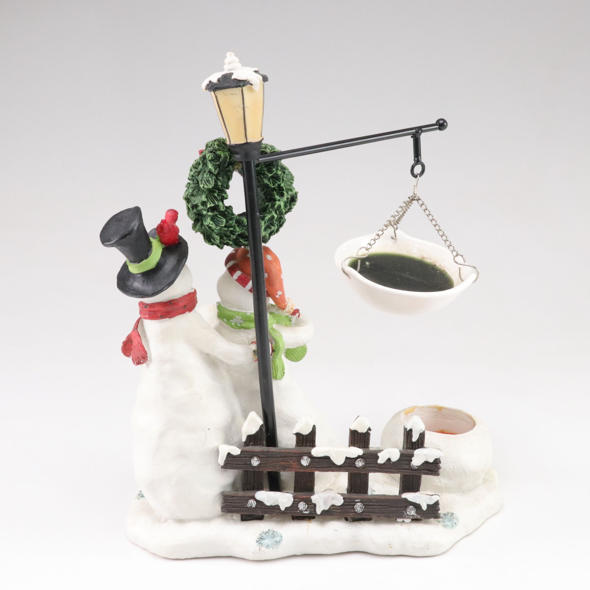 Cheryl's "Red Woody" Cookie Jar with Yankee Candle Snow Carolers & More