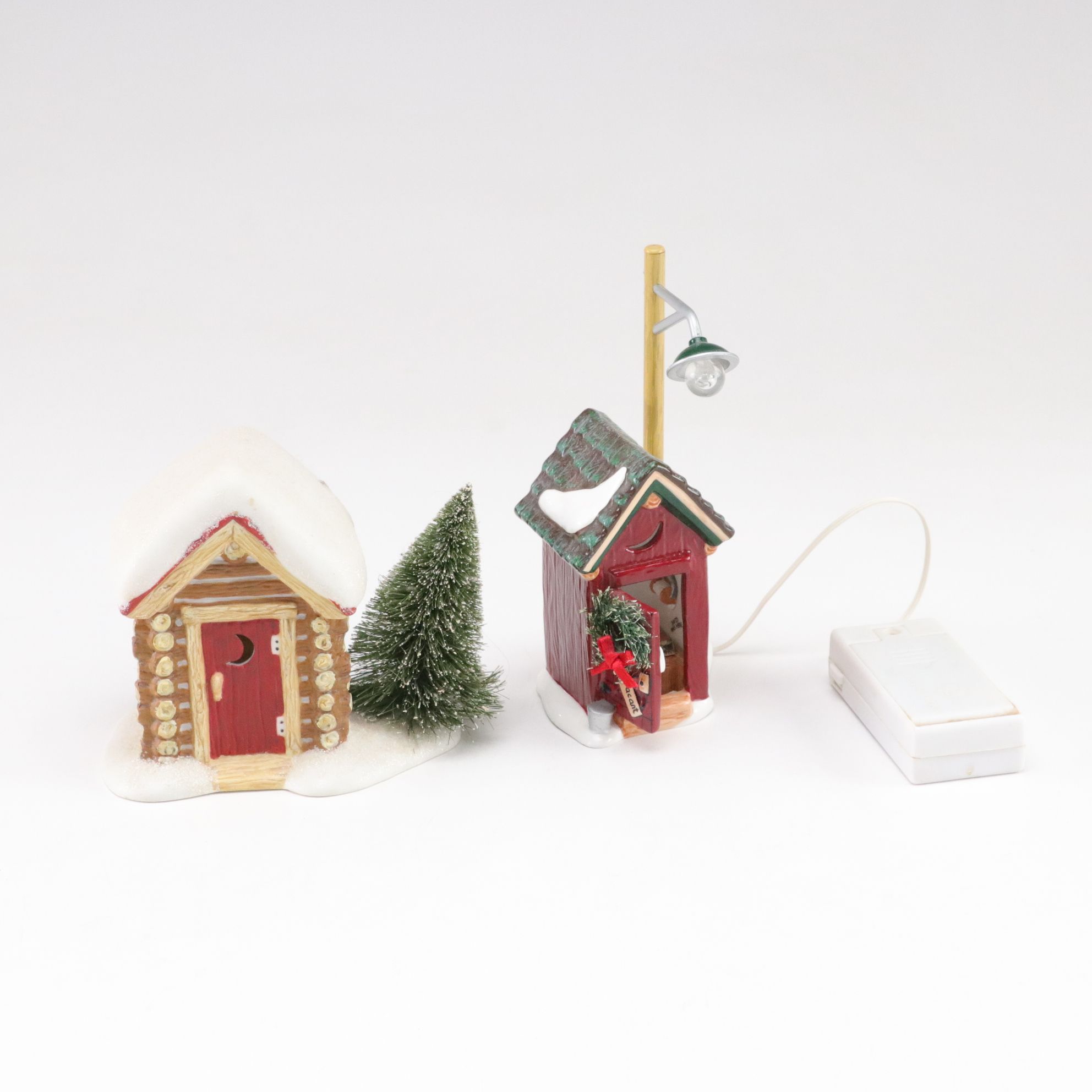 Cheryl's "Red Woody" Cookie Jar with Yankee Candle Snow Carolers & More