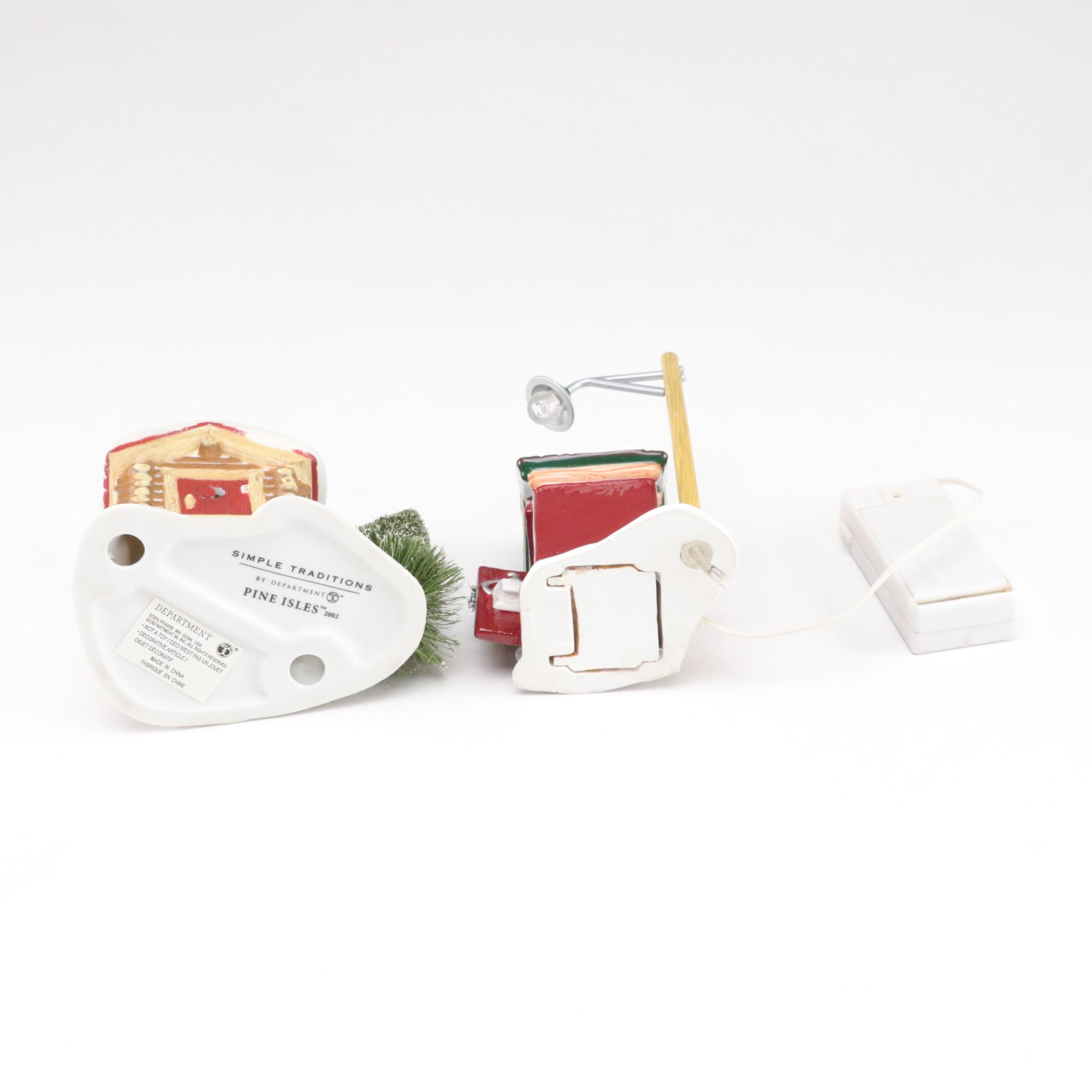 Cheryl's "Red Woody" Cookie Jar with Yankee Candle Snow Carolers & More