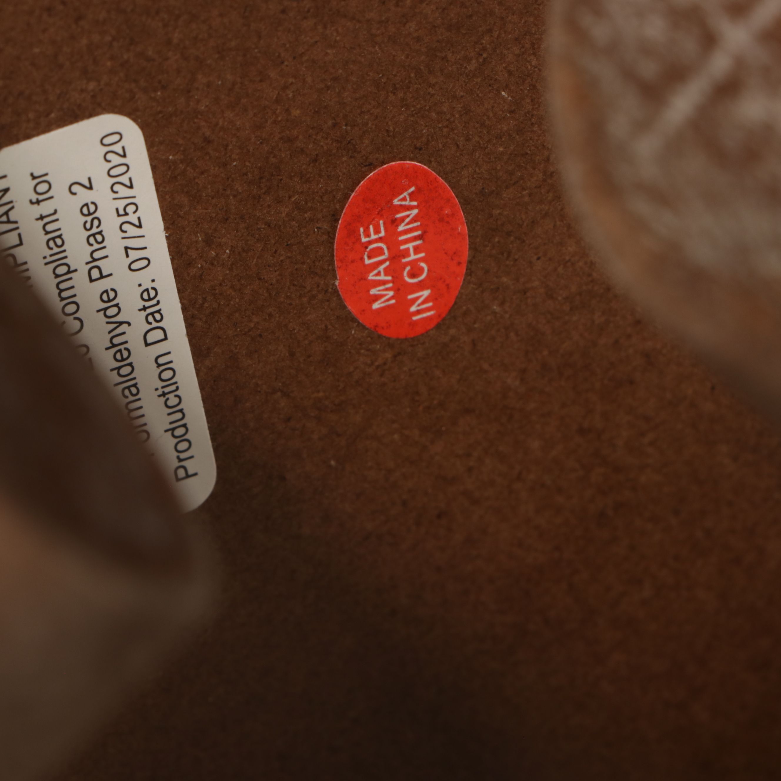 French Provincial Style Distressed Natural Finish Side Table