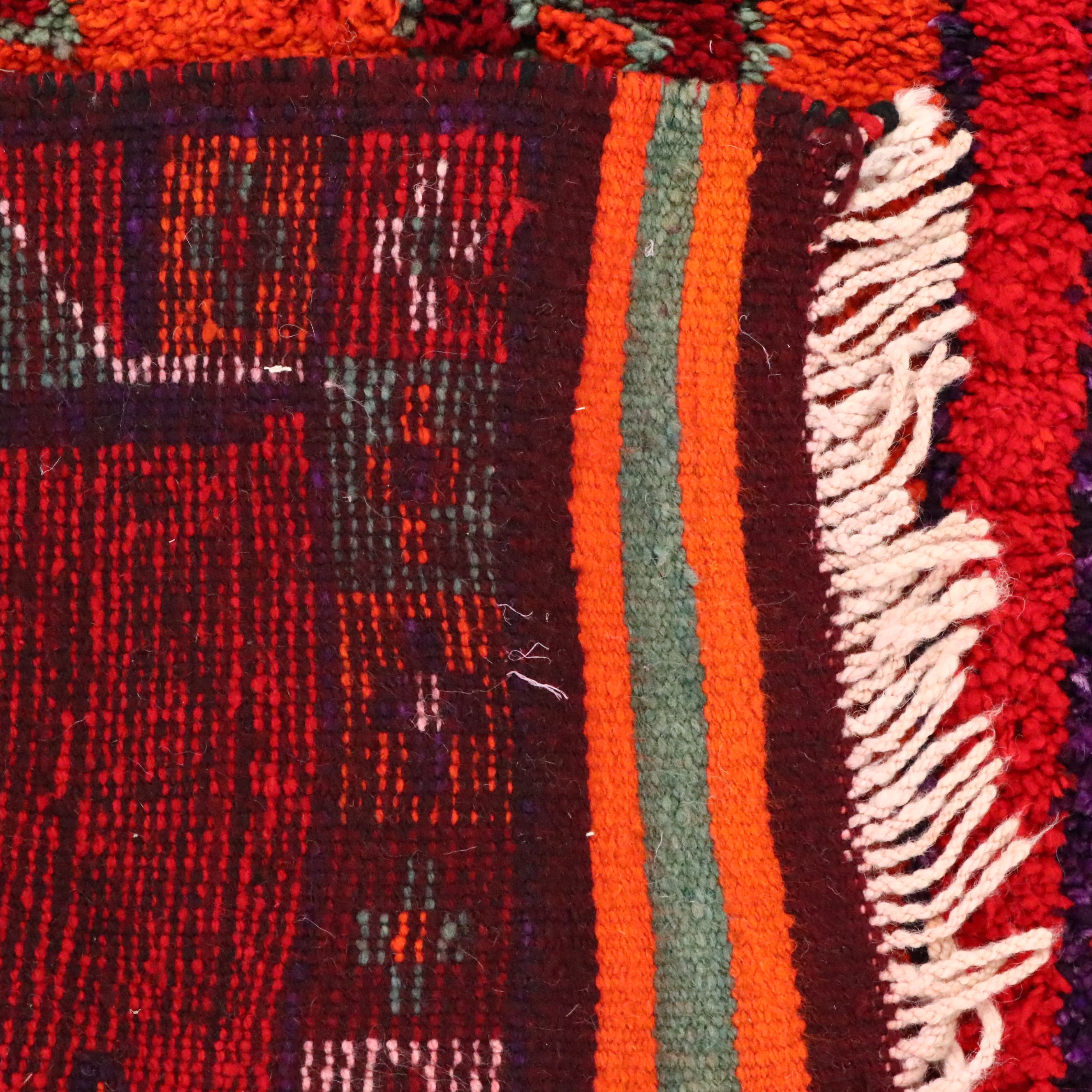 3'2 x 11'6 Hand-Knotted Moroccan Berber Long Rug