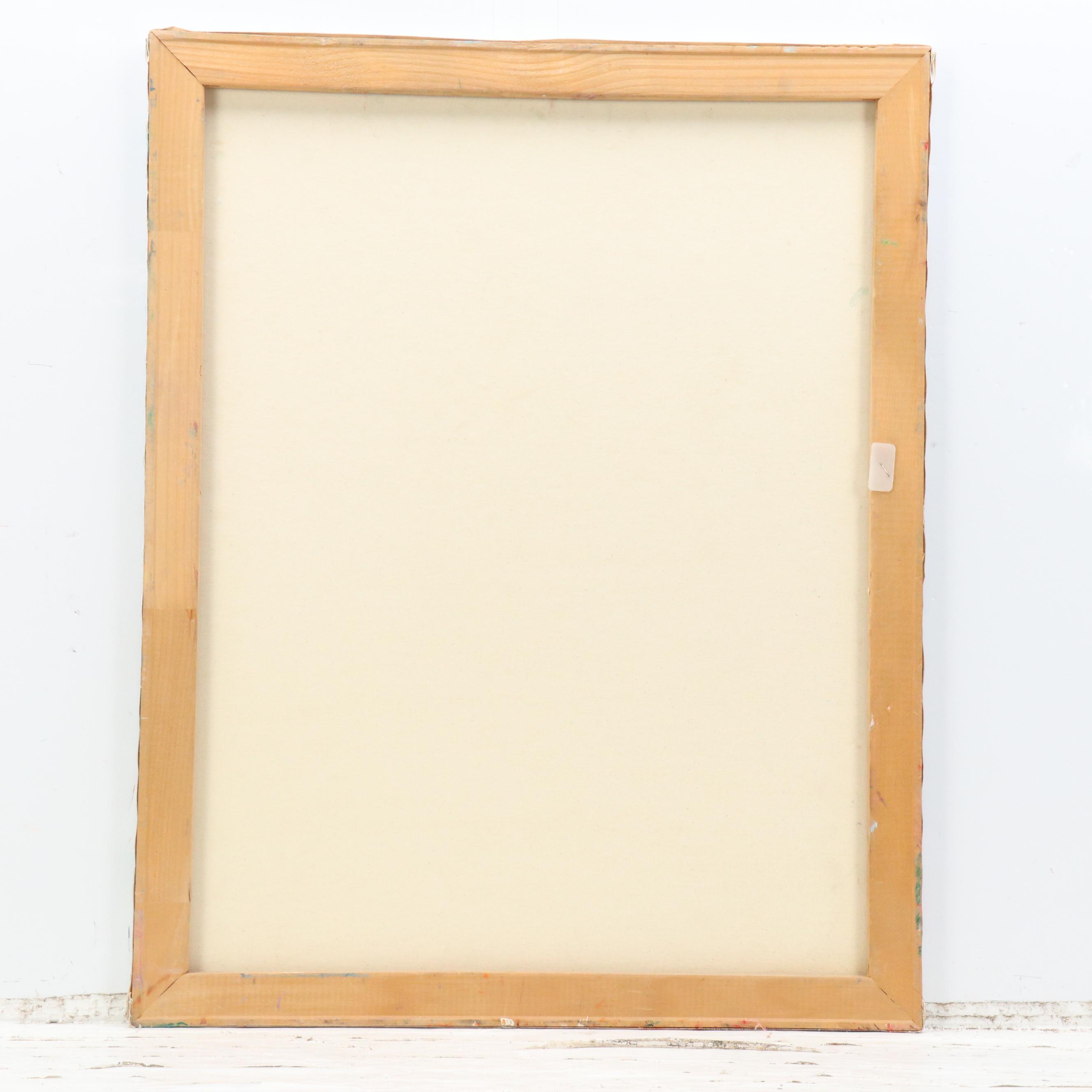 Janice Guttman Impressionistic Style Landscape Acrylic Painting, 2002