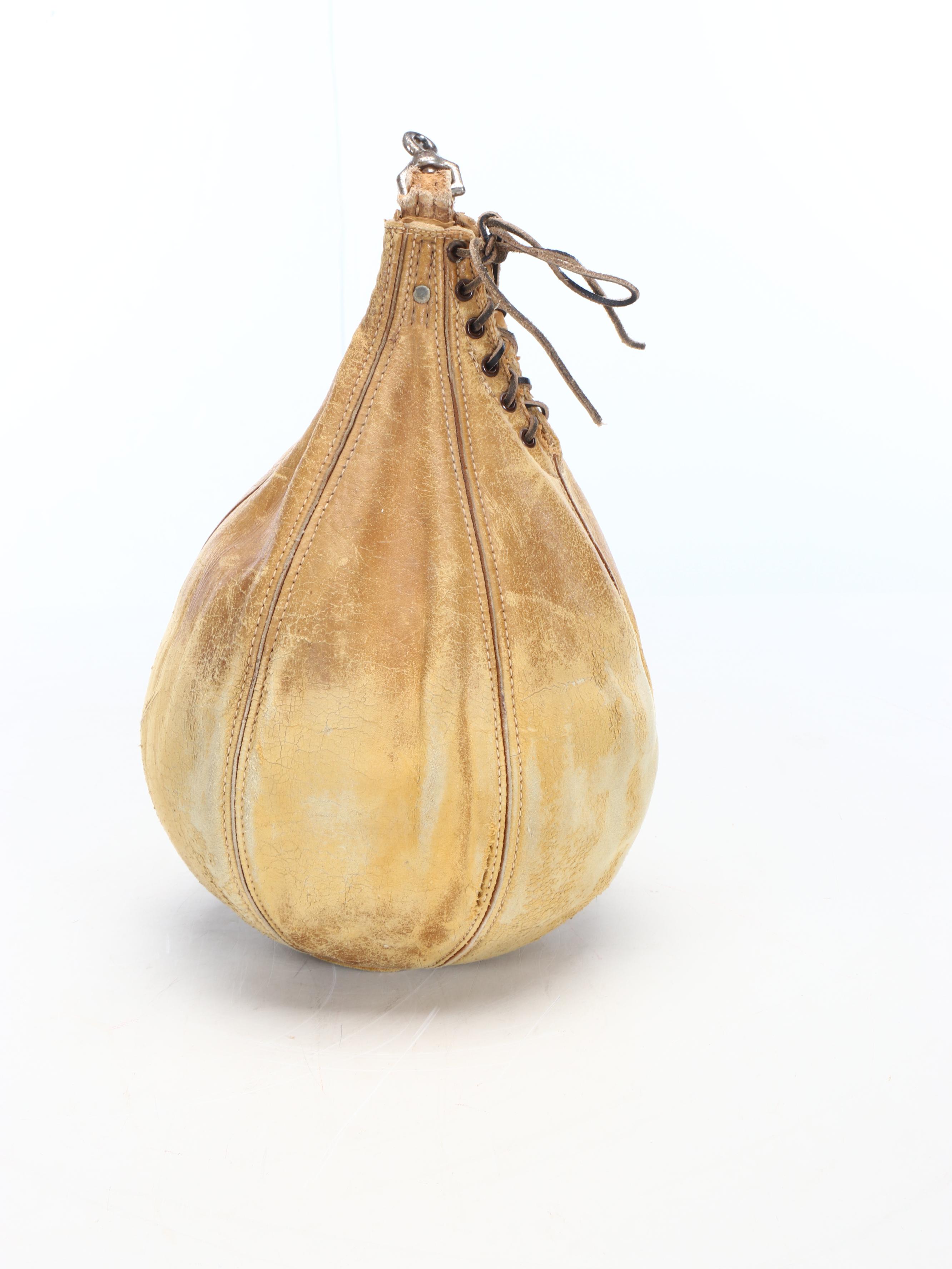 Elliott Cowhide Boxing Speed Bag with Frame