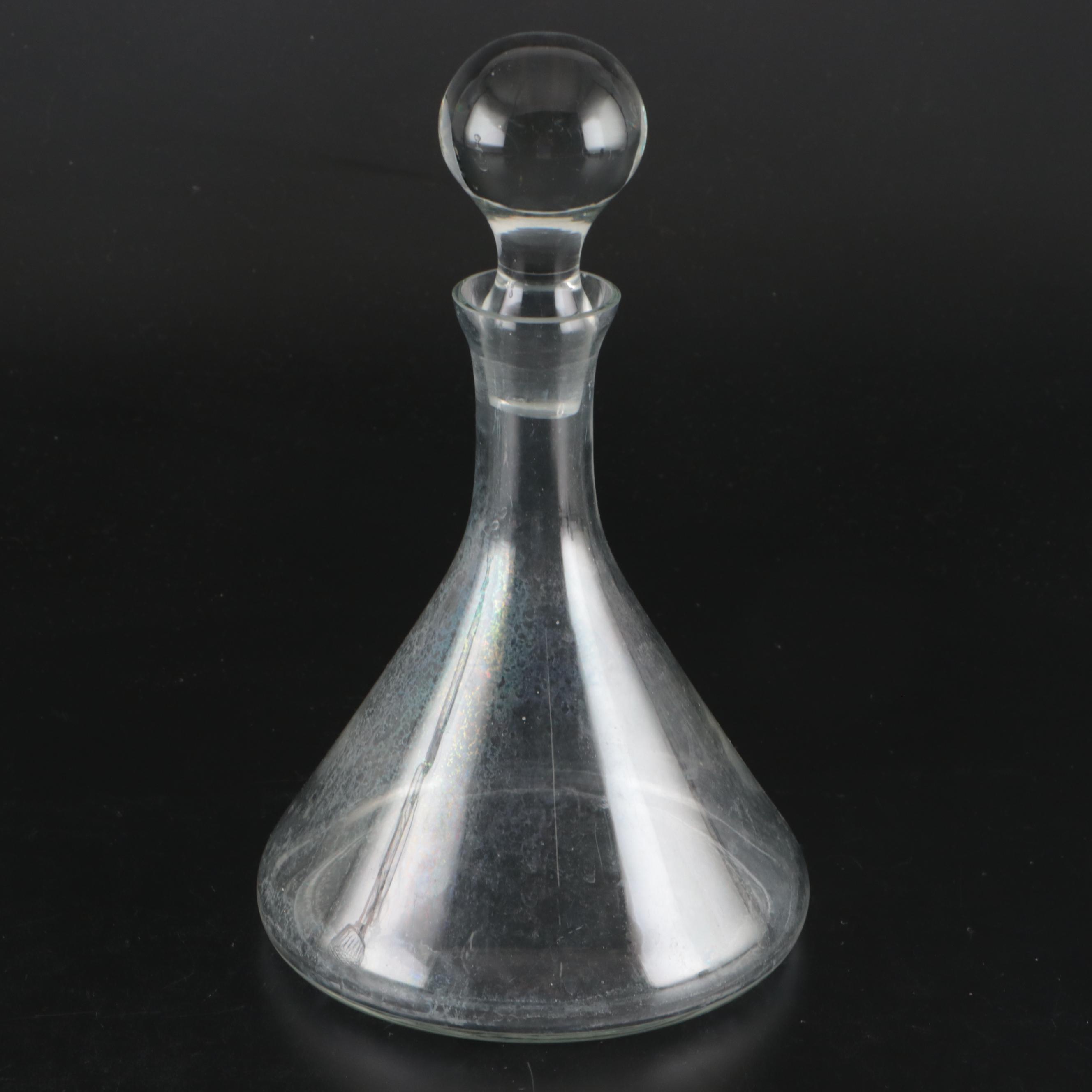 Waterford Crystal and Other Glass Decanters