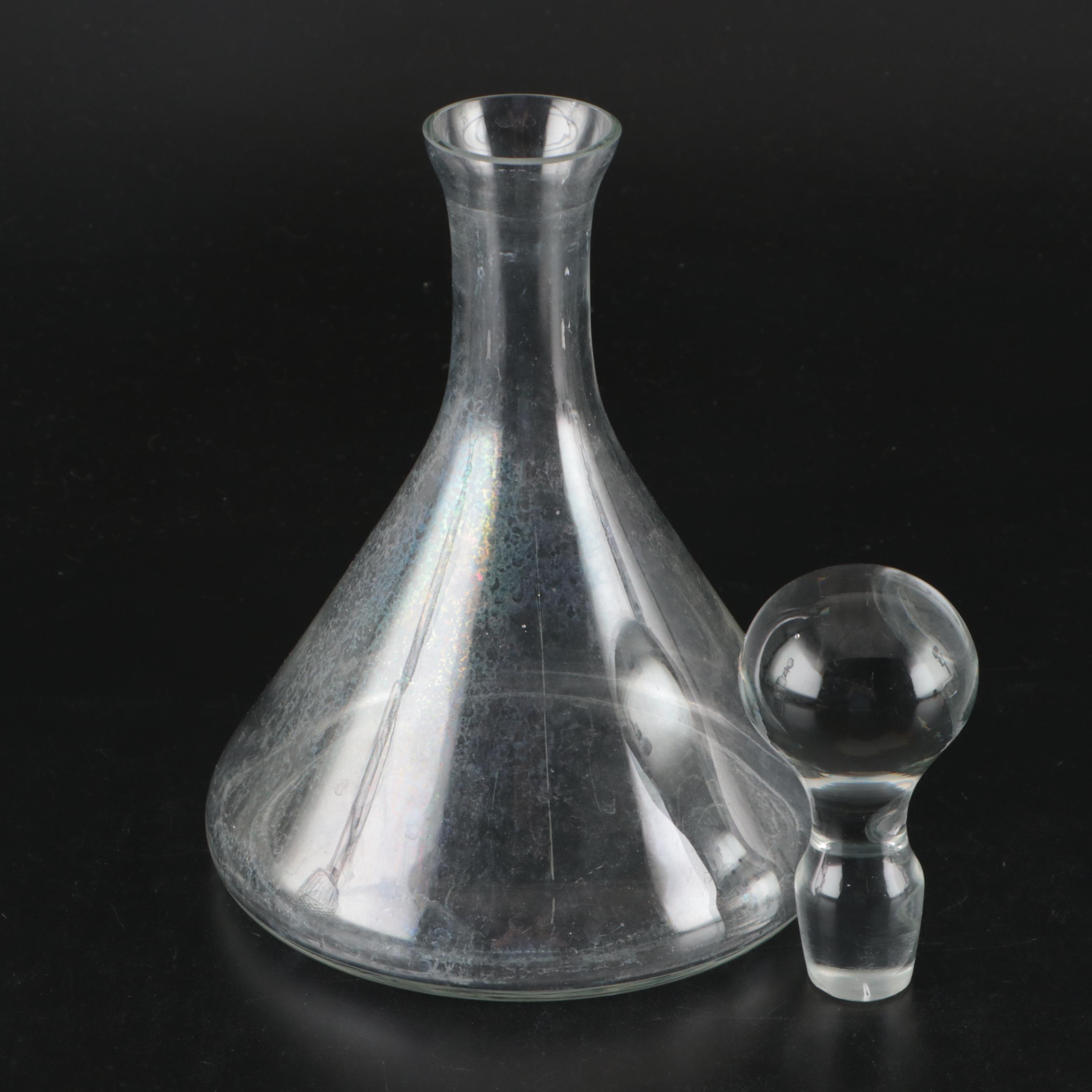 Waterford Crystal and Other Glass Decanters