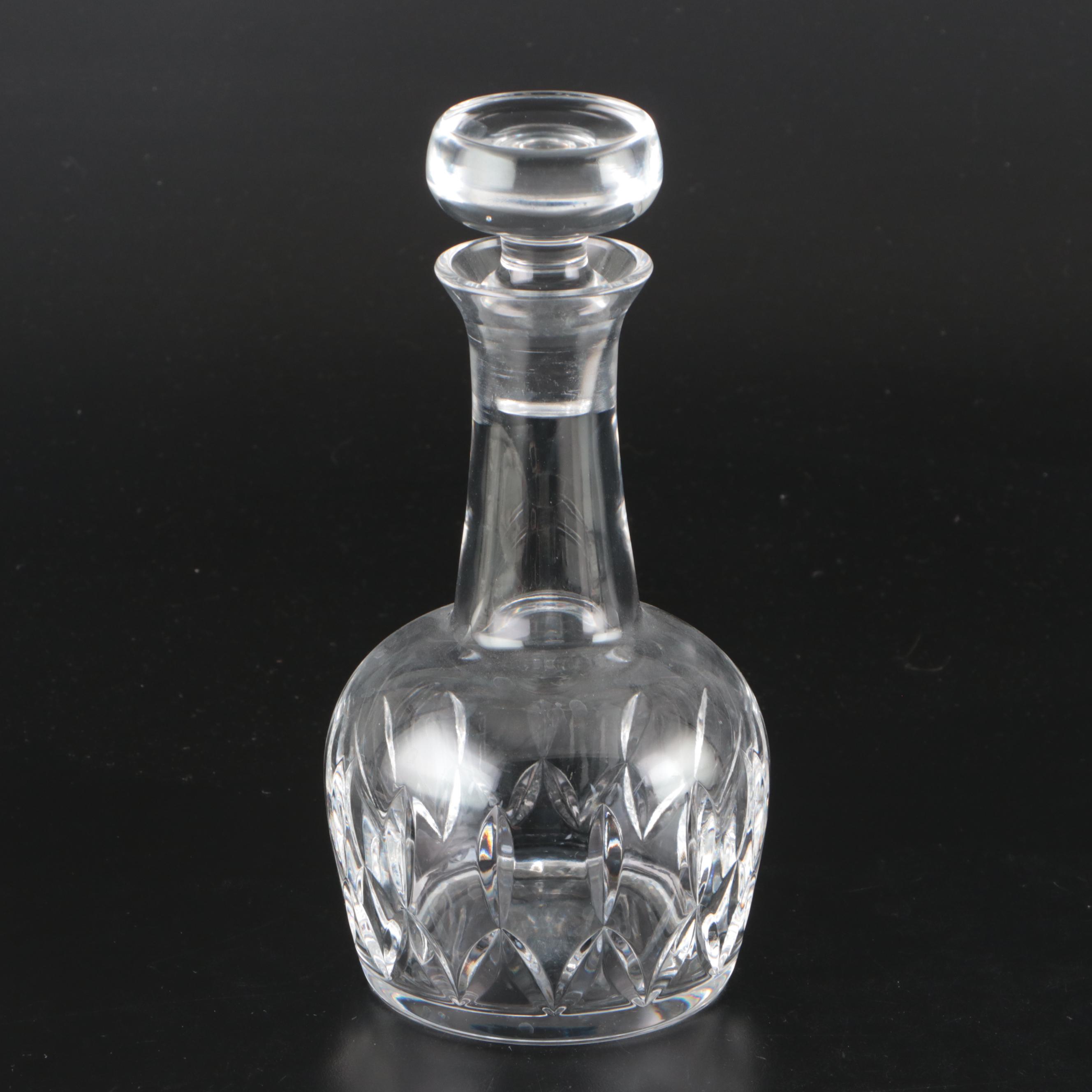 Waterford Crystal and Other Glass Decanters