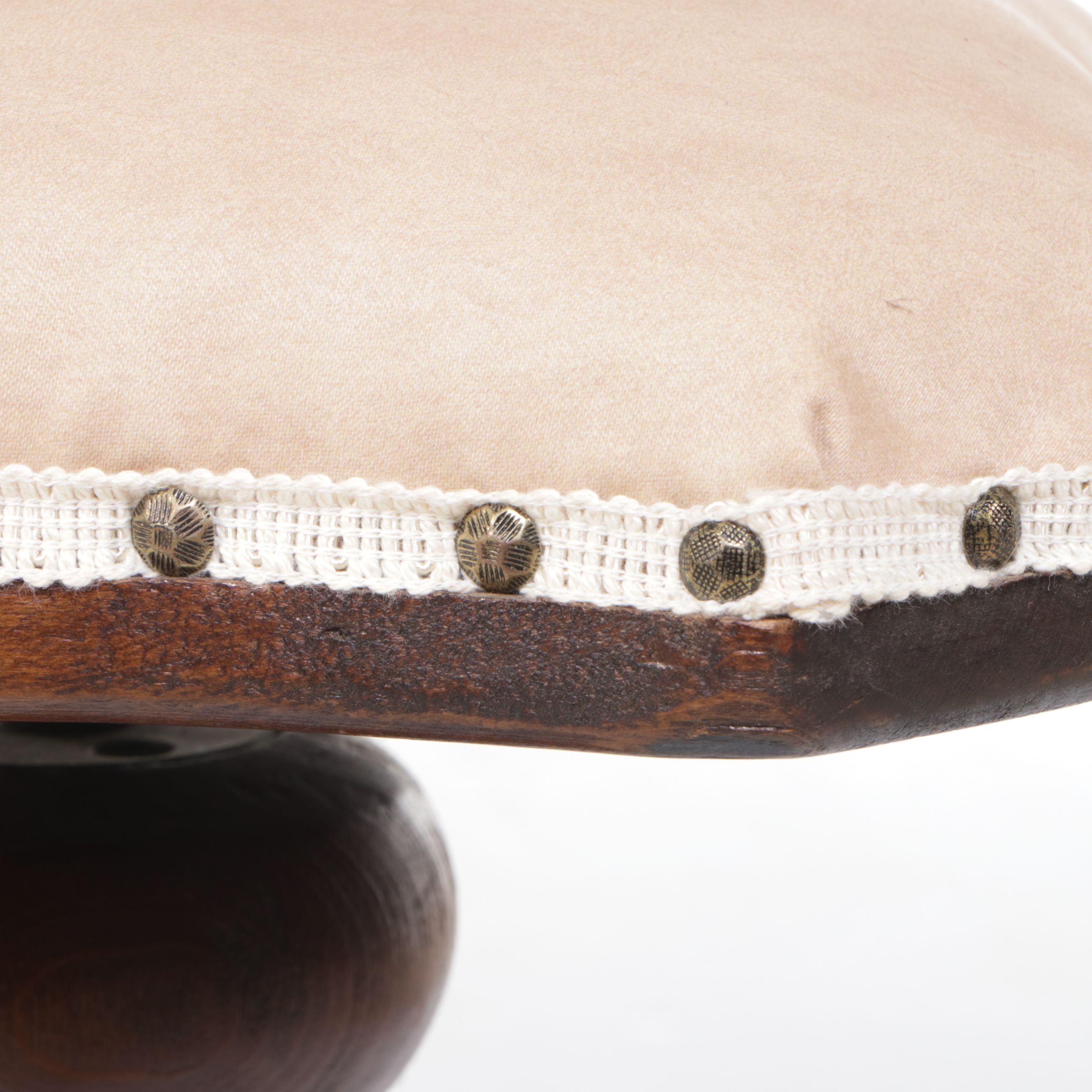 Victorian Mahogany Adjustable Piano Stool