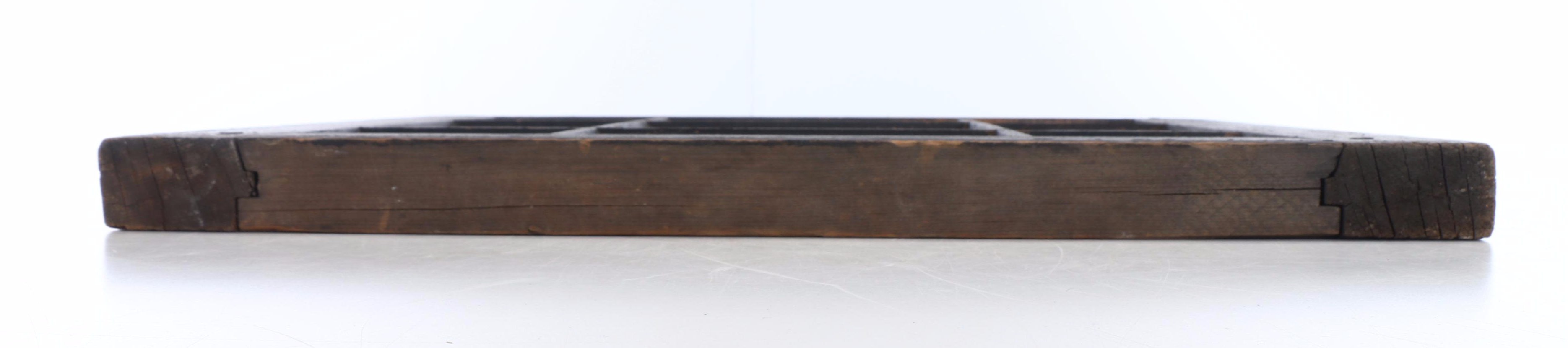 Framed Stained Glass Window, Early to Mid-20th Century