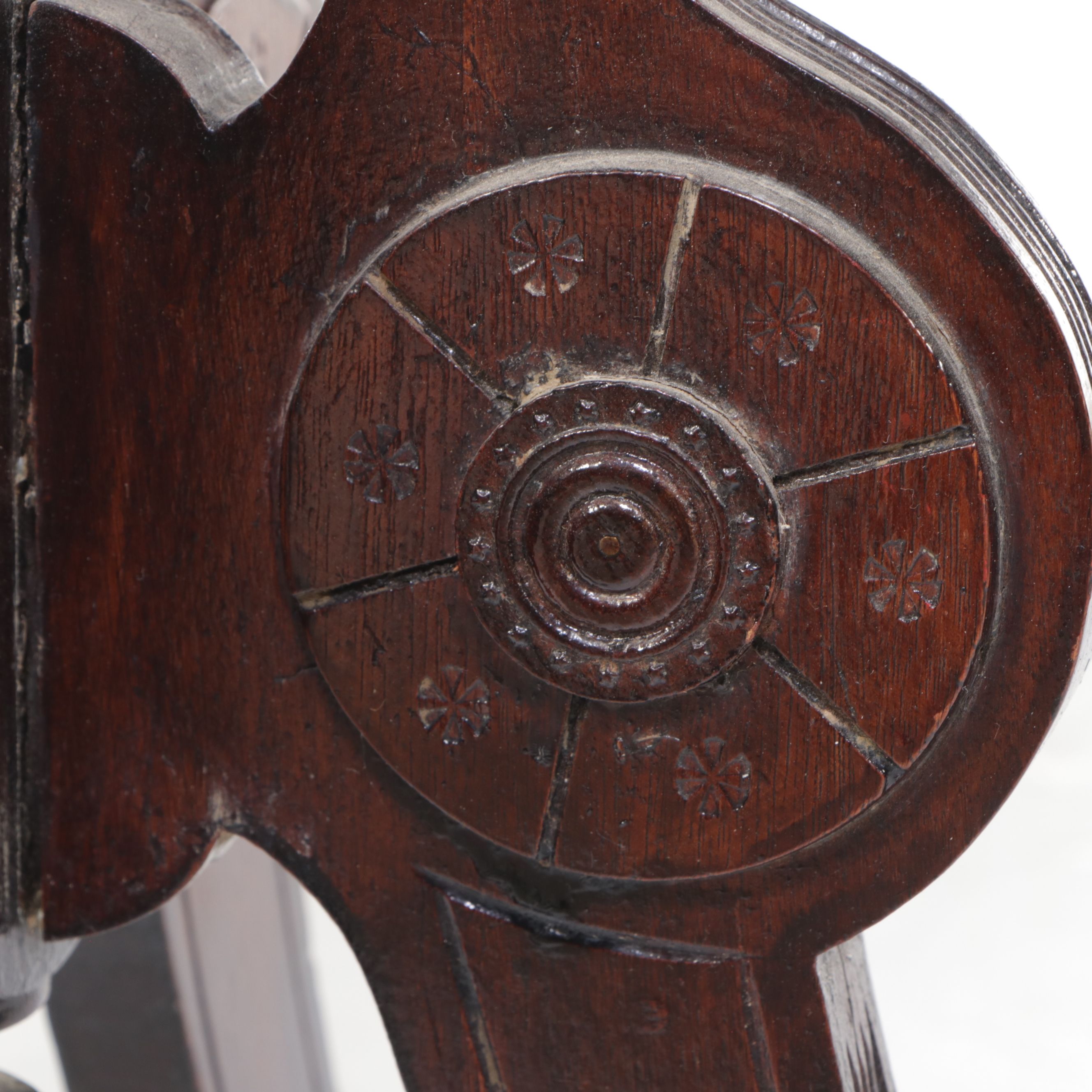 Eastlake Mahogany Finish Side Table