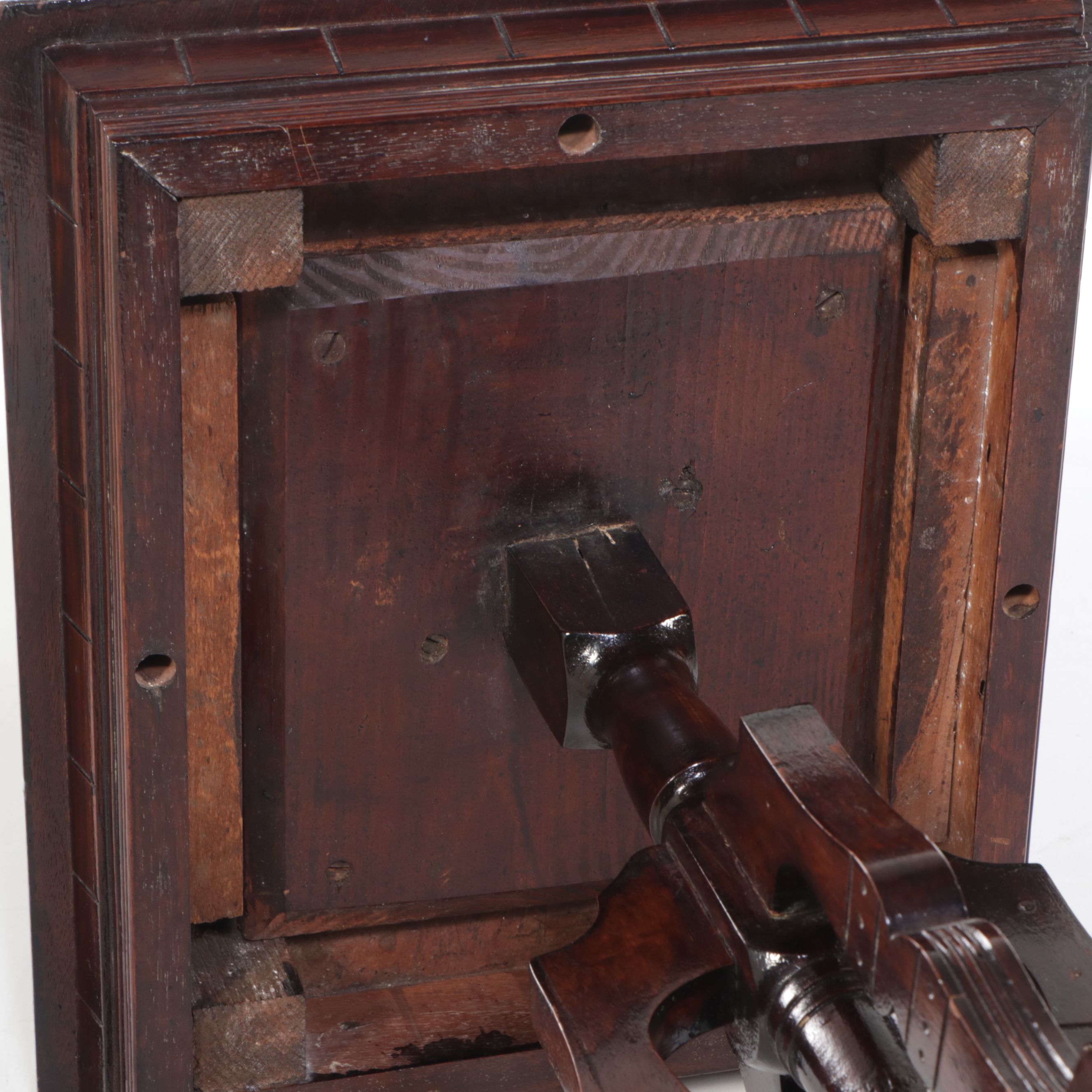 Eastlake Mahogany Finish Side Table