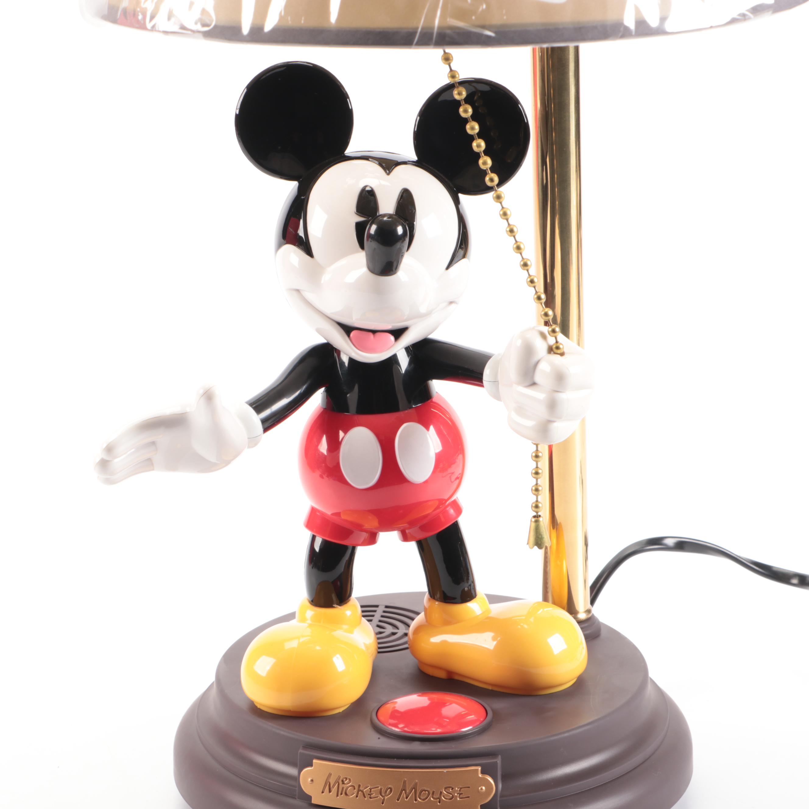 Disney's Mickey Mouse Animated Talking Lamp