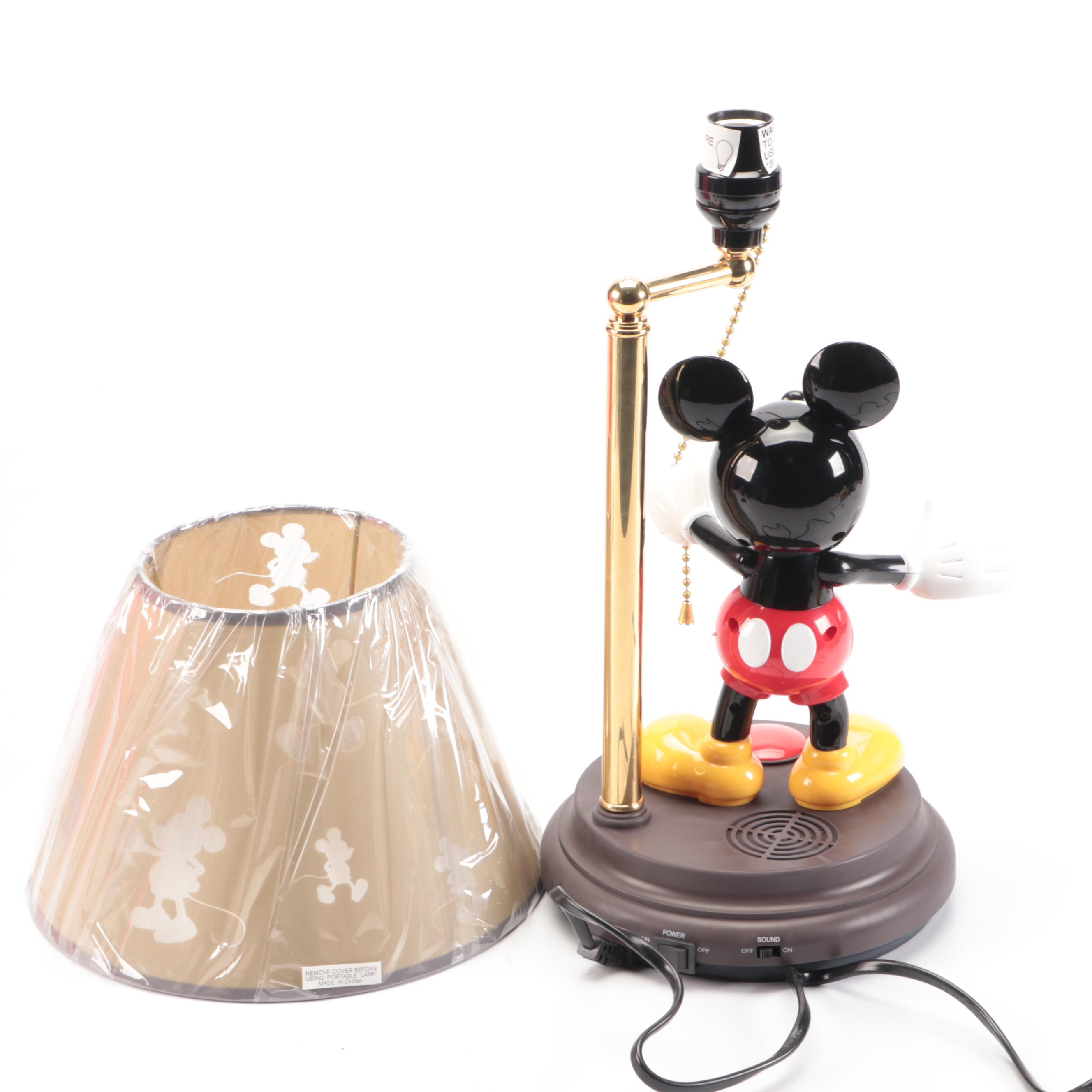Disney's Mickey Mouse Animated Talking Lamp