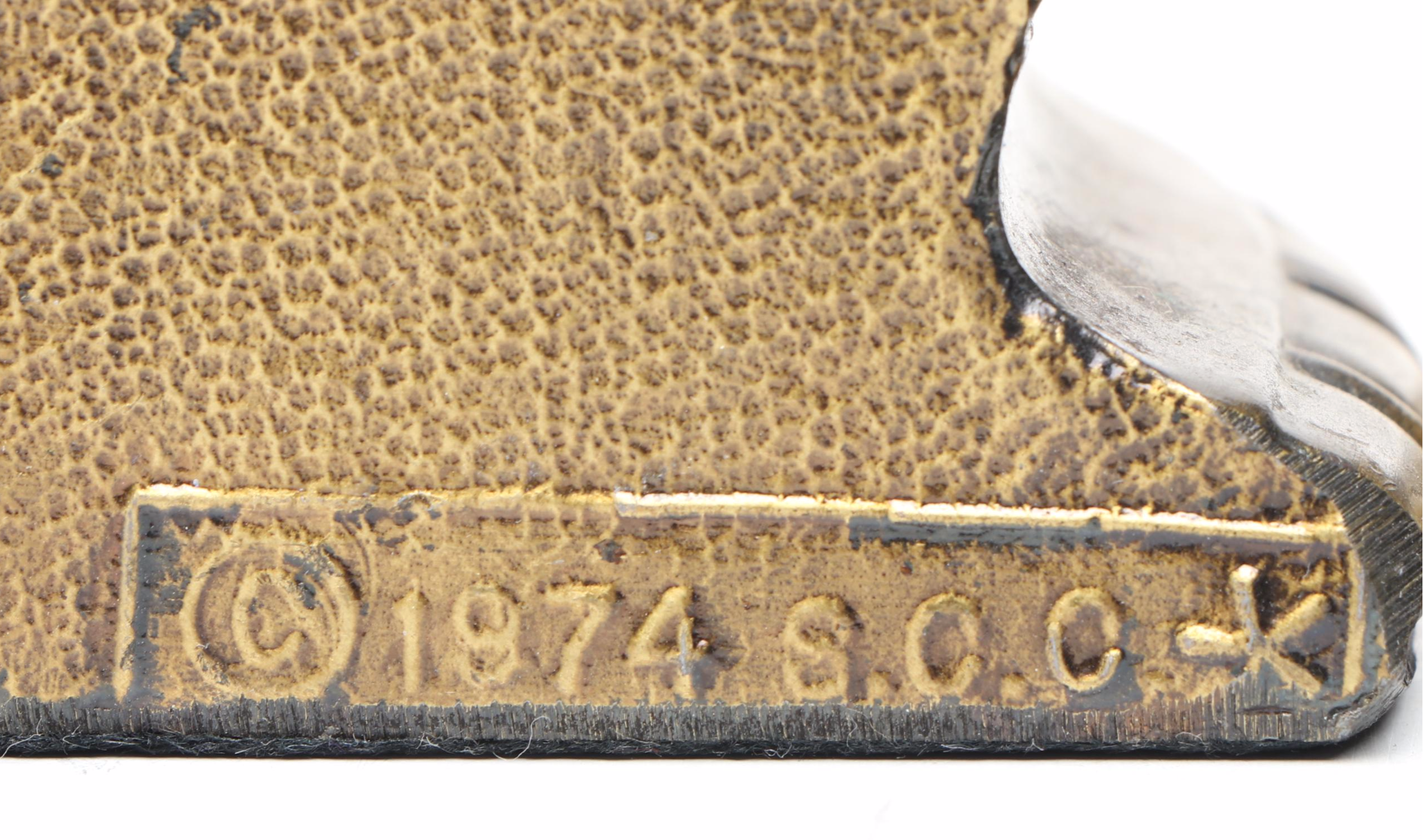 Cast Brass Horned Ram Bookends, Late 20th Century